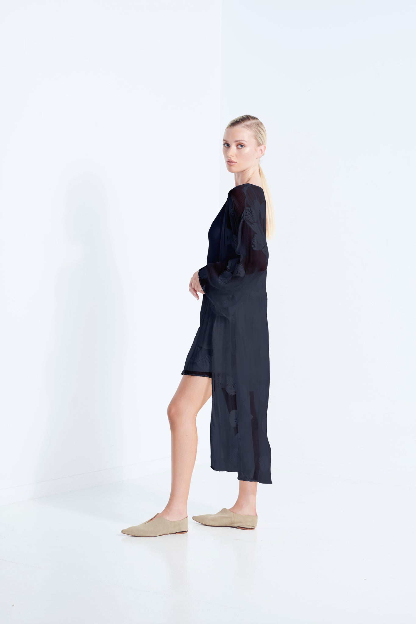 CONQUILLE SILK ROBE 40%OFF
