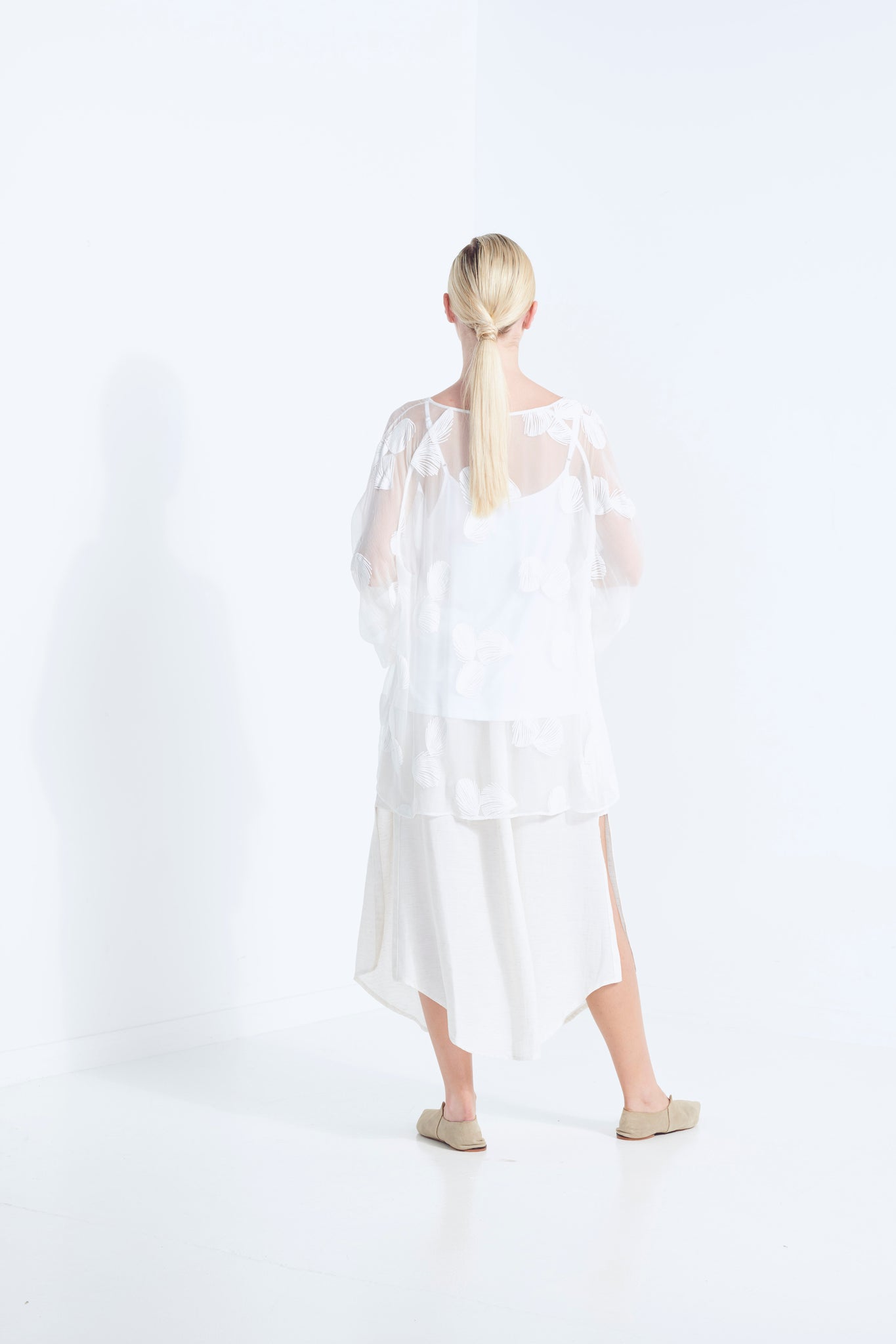 CONQUILLE SILK BLOUSE 40%OFF