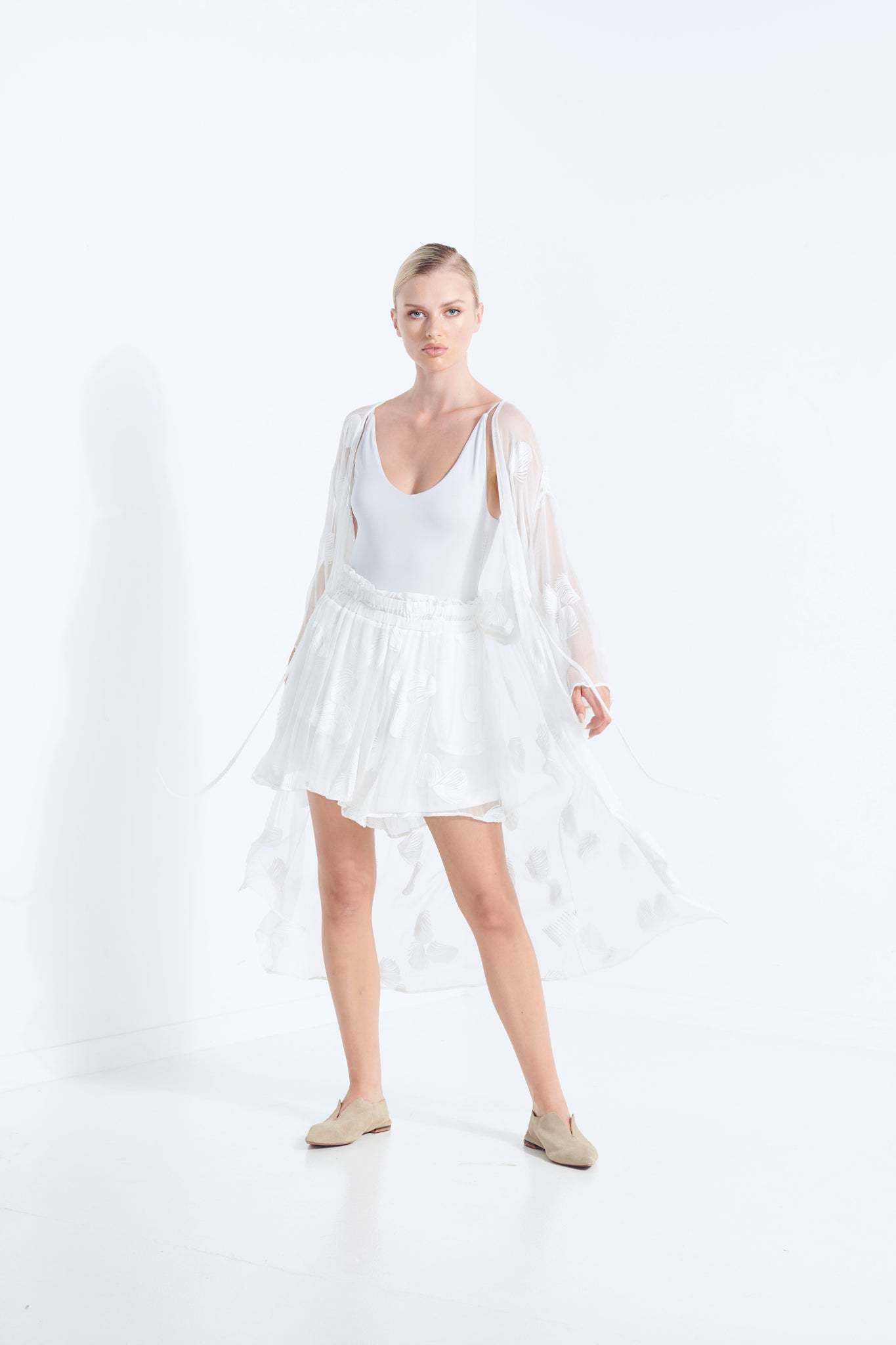 CONQUILLE SILK ROBE 40%OFF