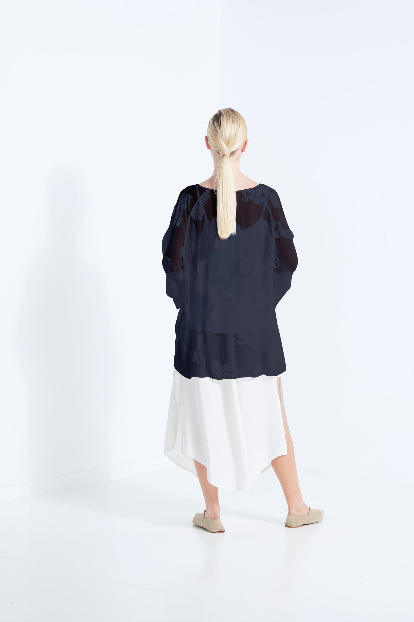 CONQUILLE SILK BLOUSE 40%OFF