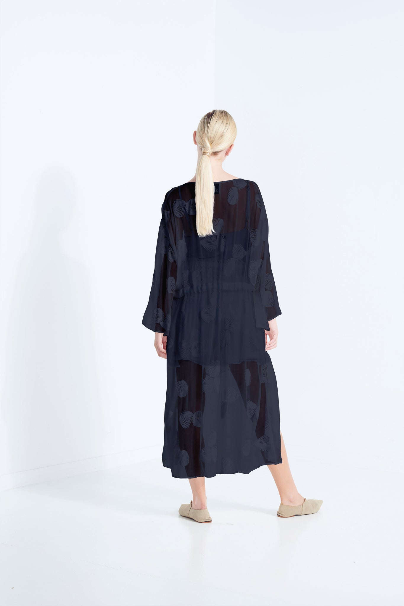 CONQUILLE SILK ROBE 40%OFF