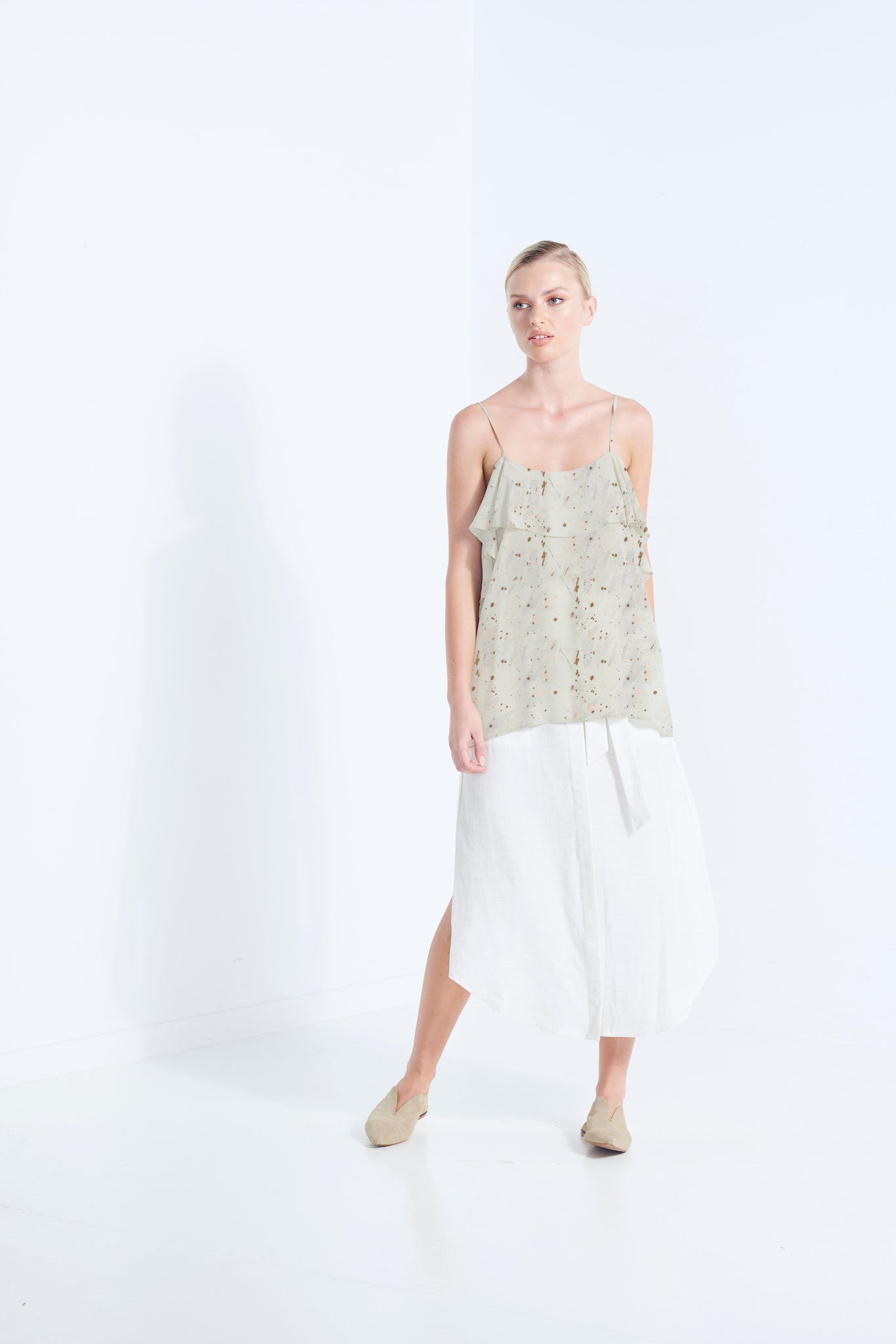 ATLANTIS SILK TOP 40%OFF