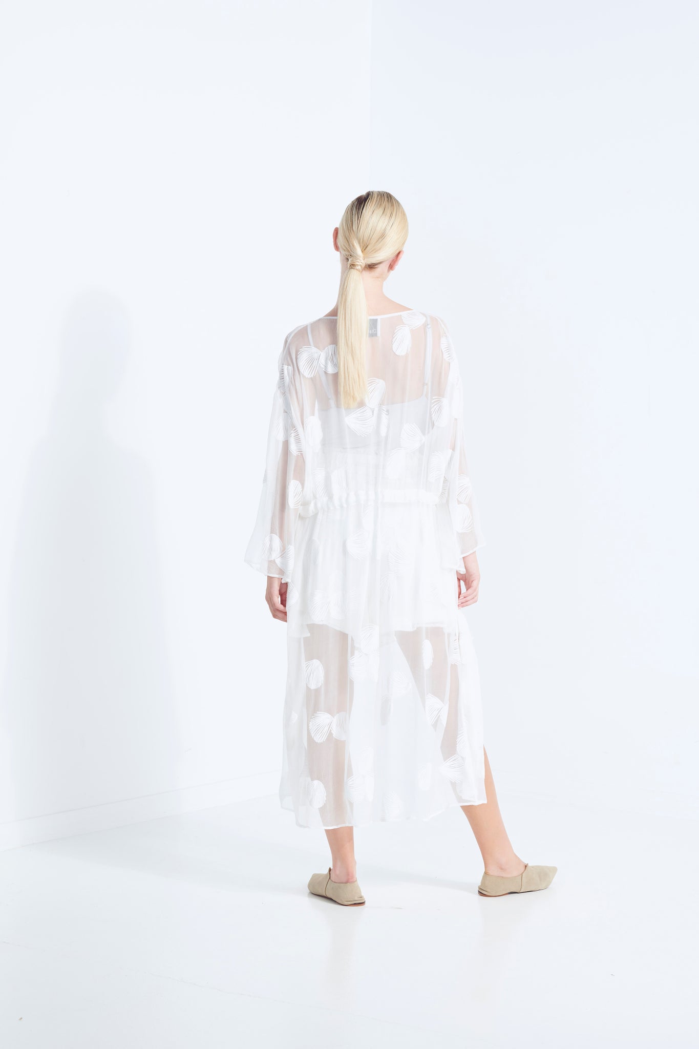 CONQUILLE SILK ROBE 40%OFF