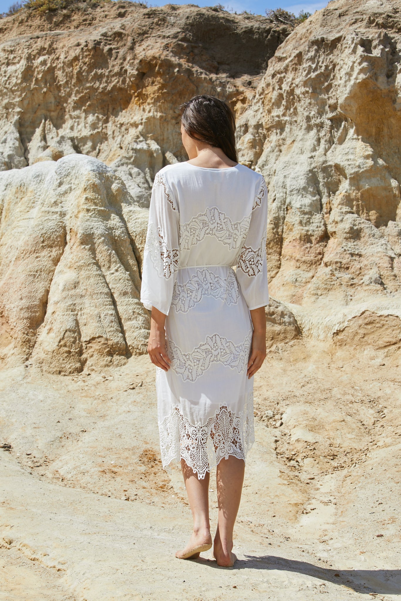 Naida Dress - Washed Silk Cotton