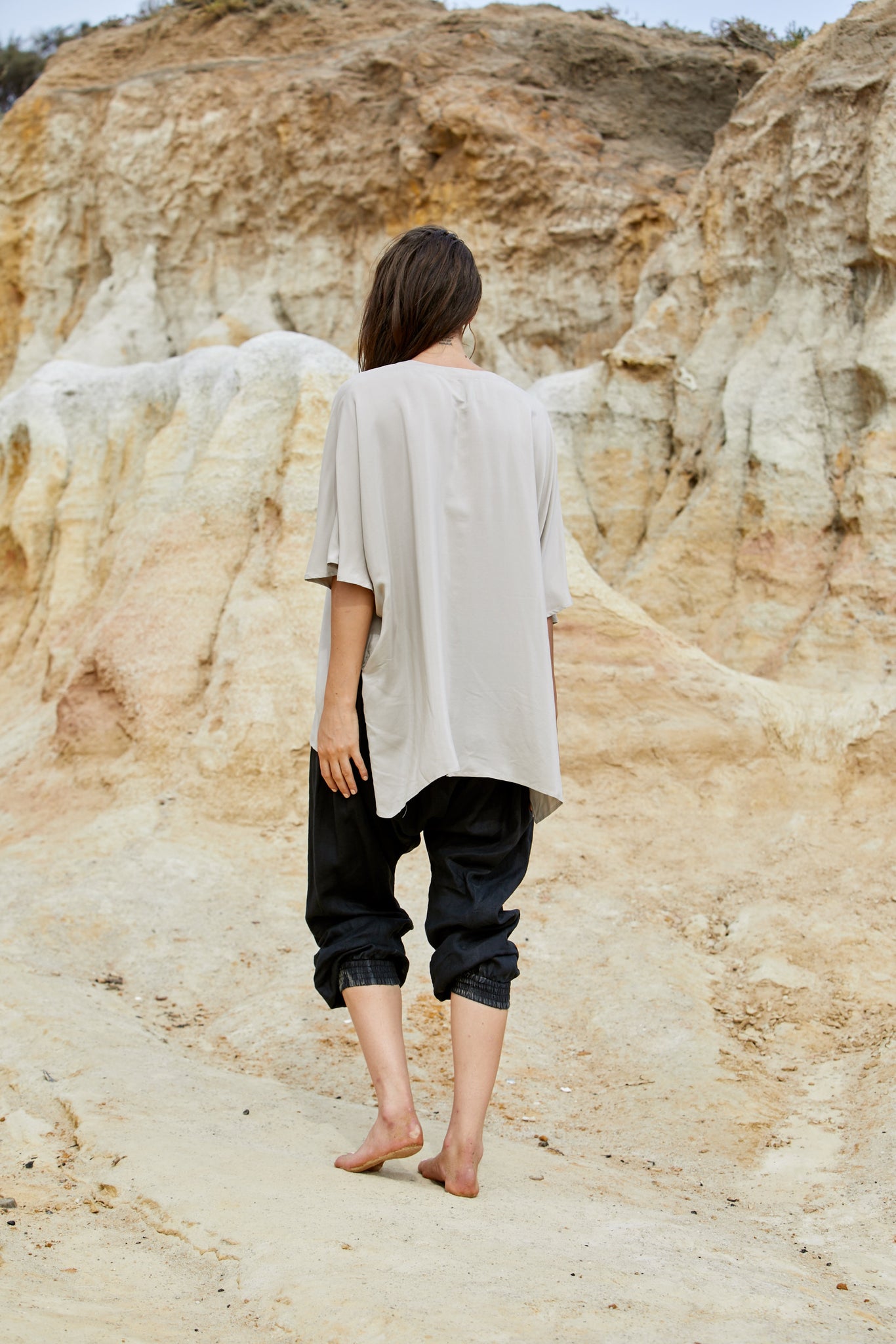 Radella Top - Sand Washed Pure Silk