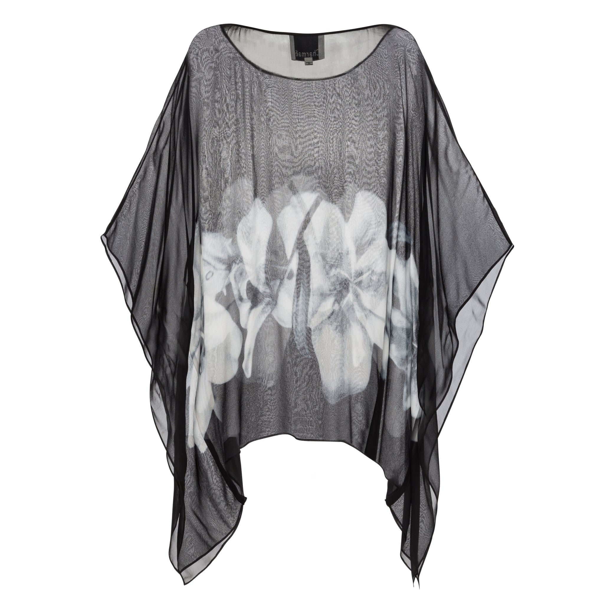 Petoli Kameez Top - Pure Silk Pebble Georgette