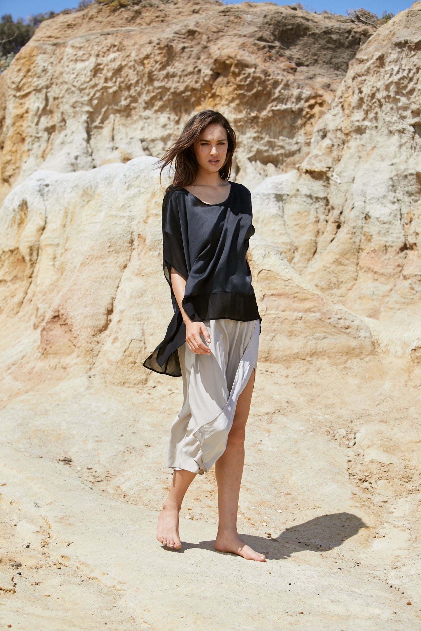 Asherah Top - Crepe de Chine