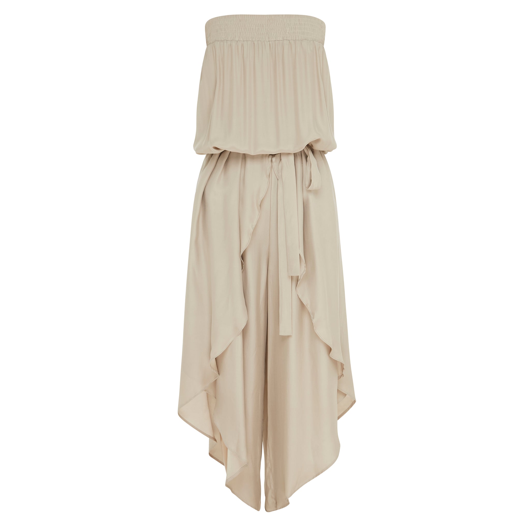 Radella Jumpsuit - Sand Washed Pure Silk