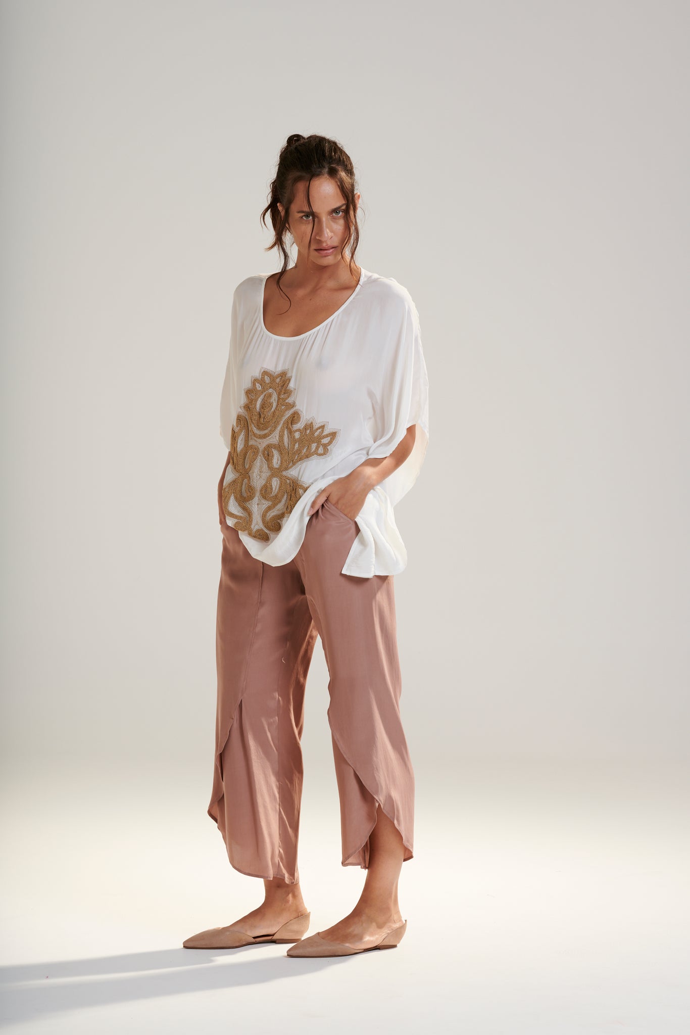 Aphrodite Silk Pant