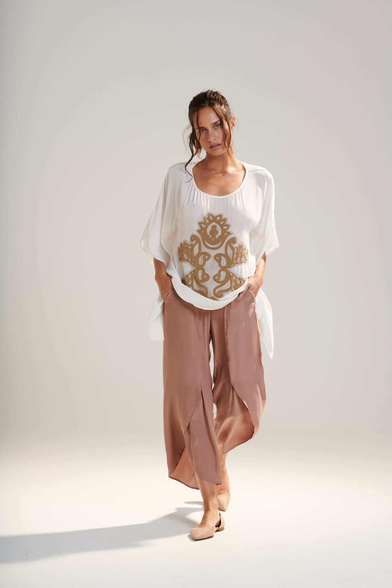 Aphrodite Silk Pant