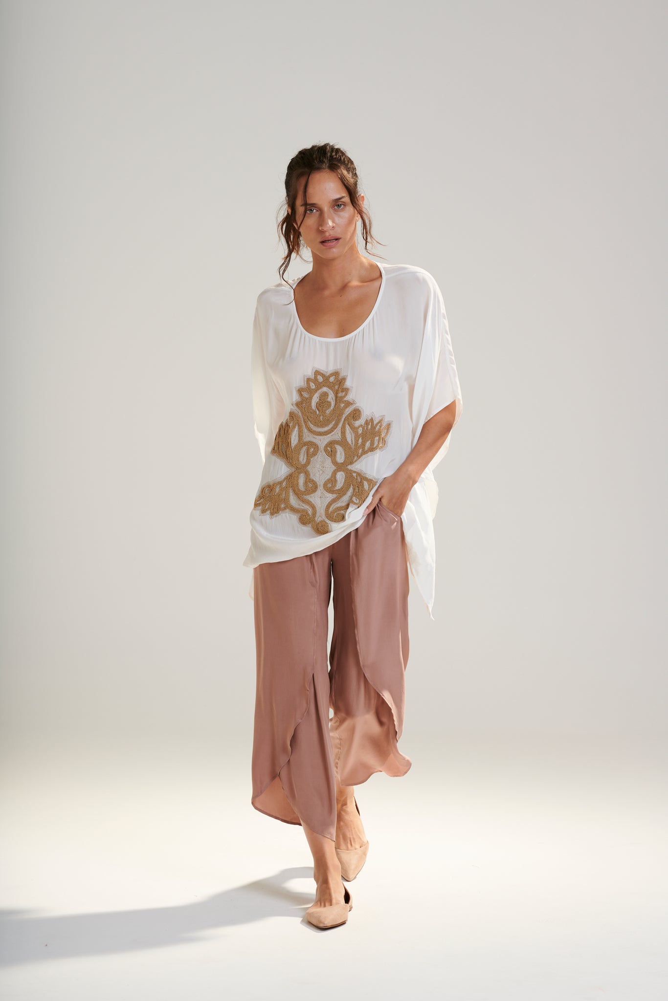 Aphrodite Silk Pant