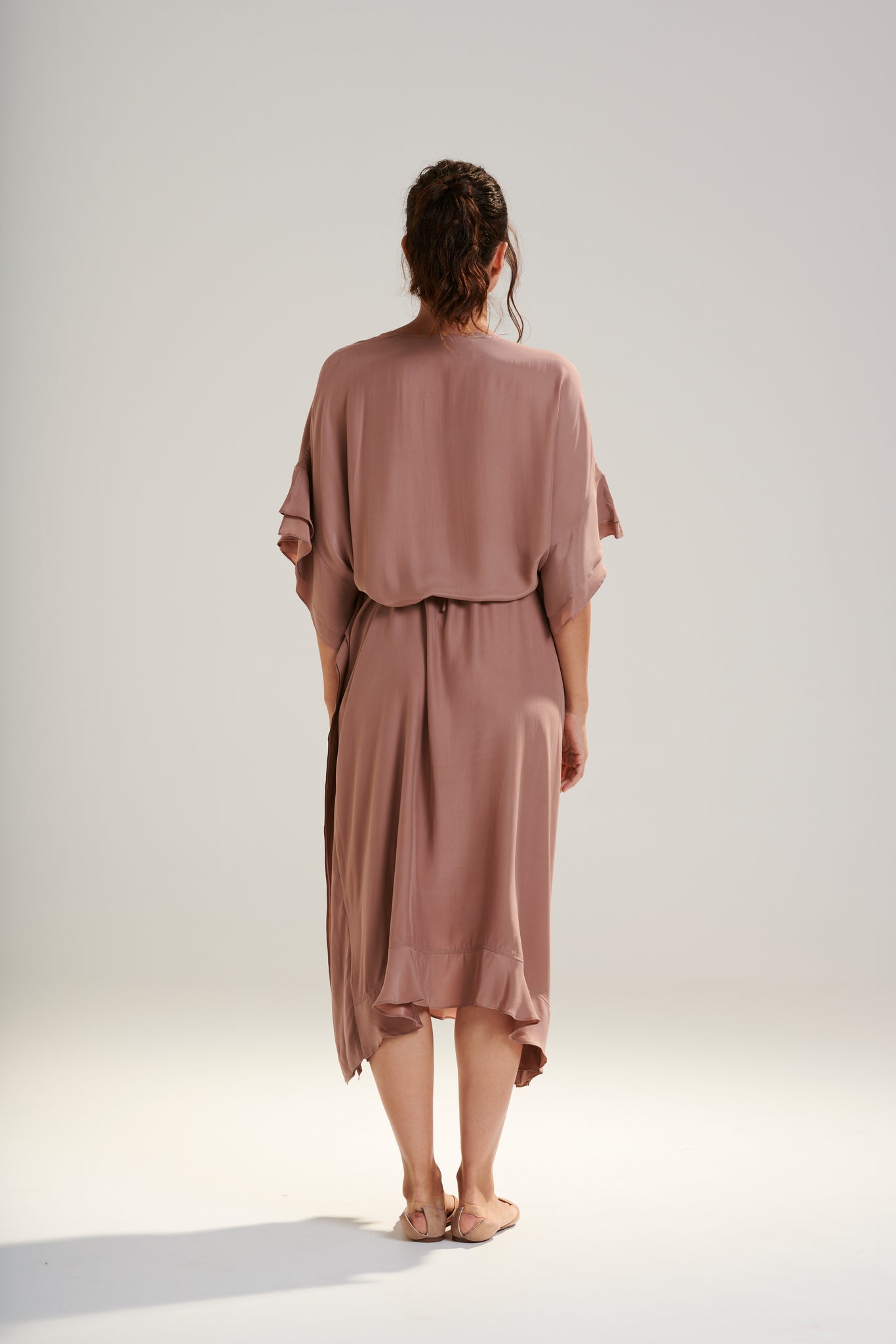 Aphrodite Silk Robe Dress