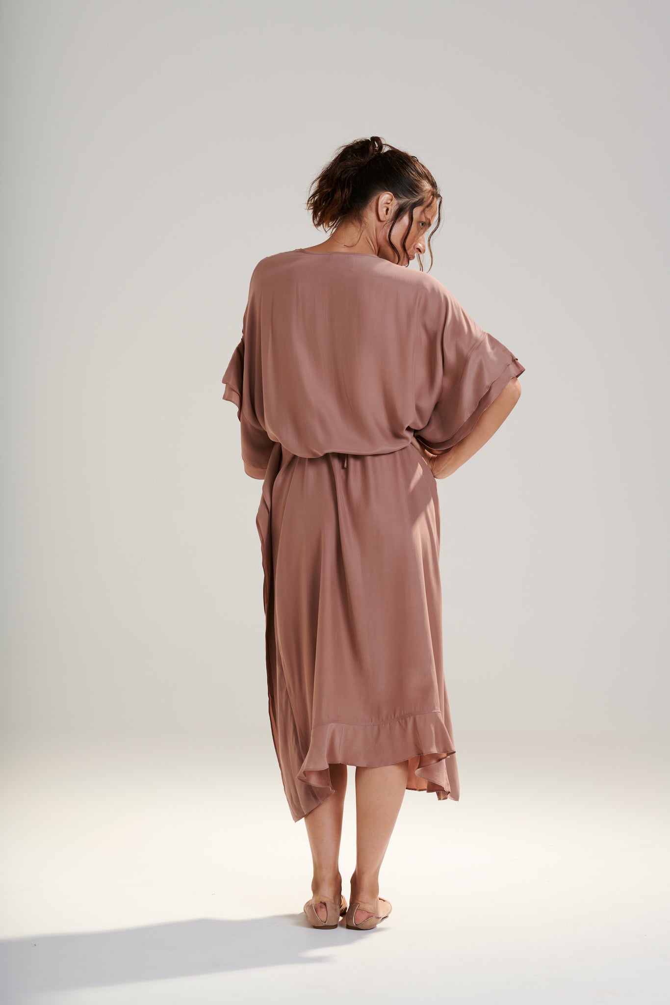 Aphrodite Silk Robe Dress