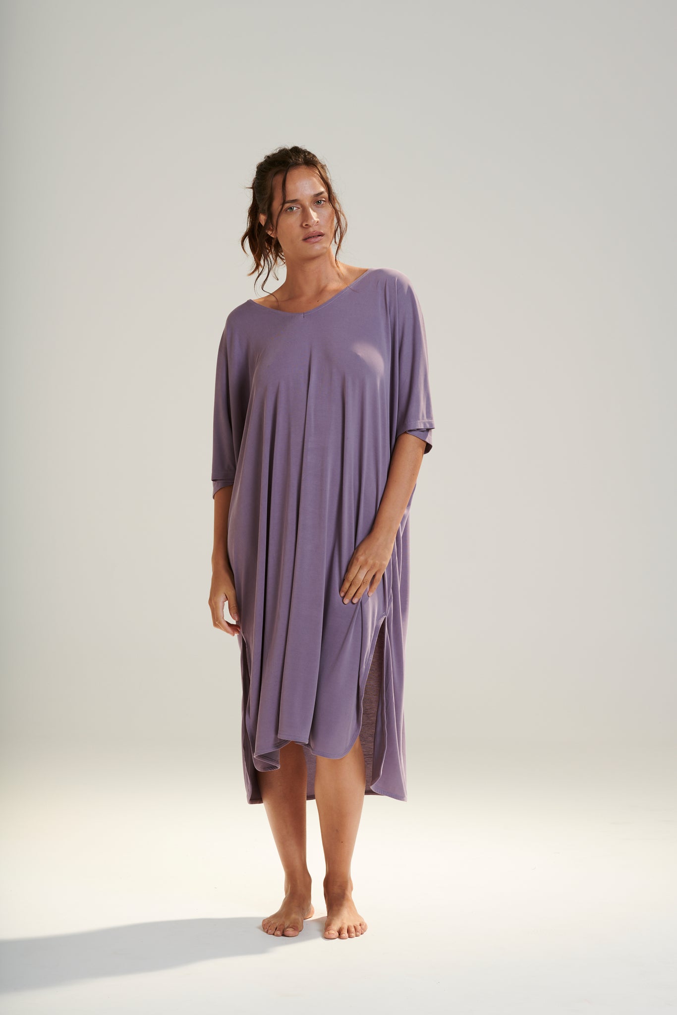 40% OFF our Thalia Dress - Sandwashed Beechwood