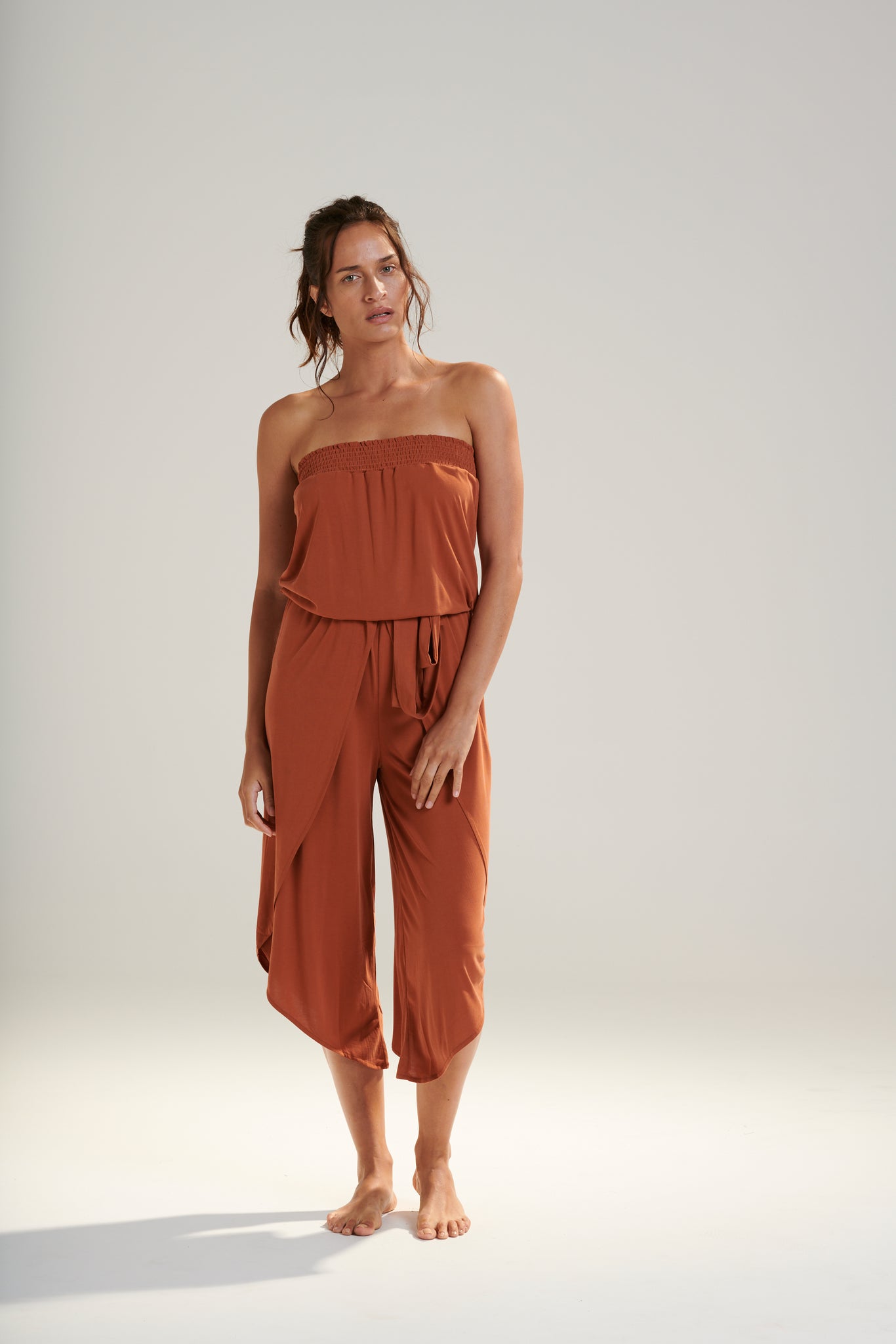 40% OFF our Freya Jumpsuit - Sandwashed Beechwood