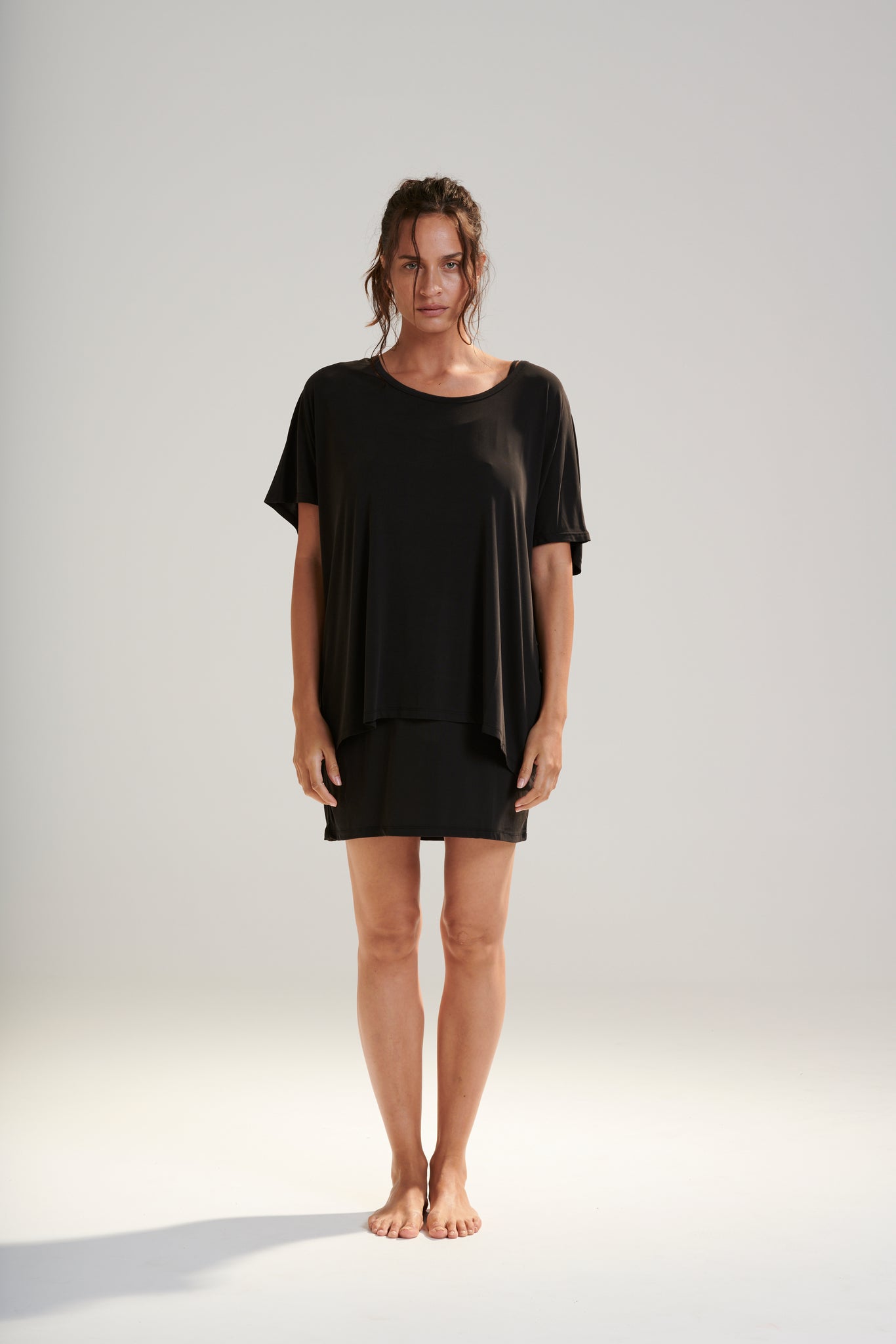 40% OFF our Hera Drape Tee Beechwood