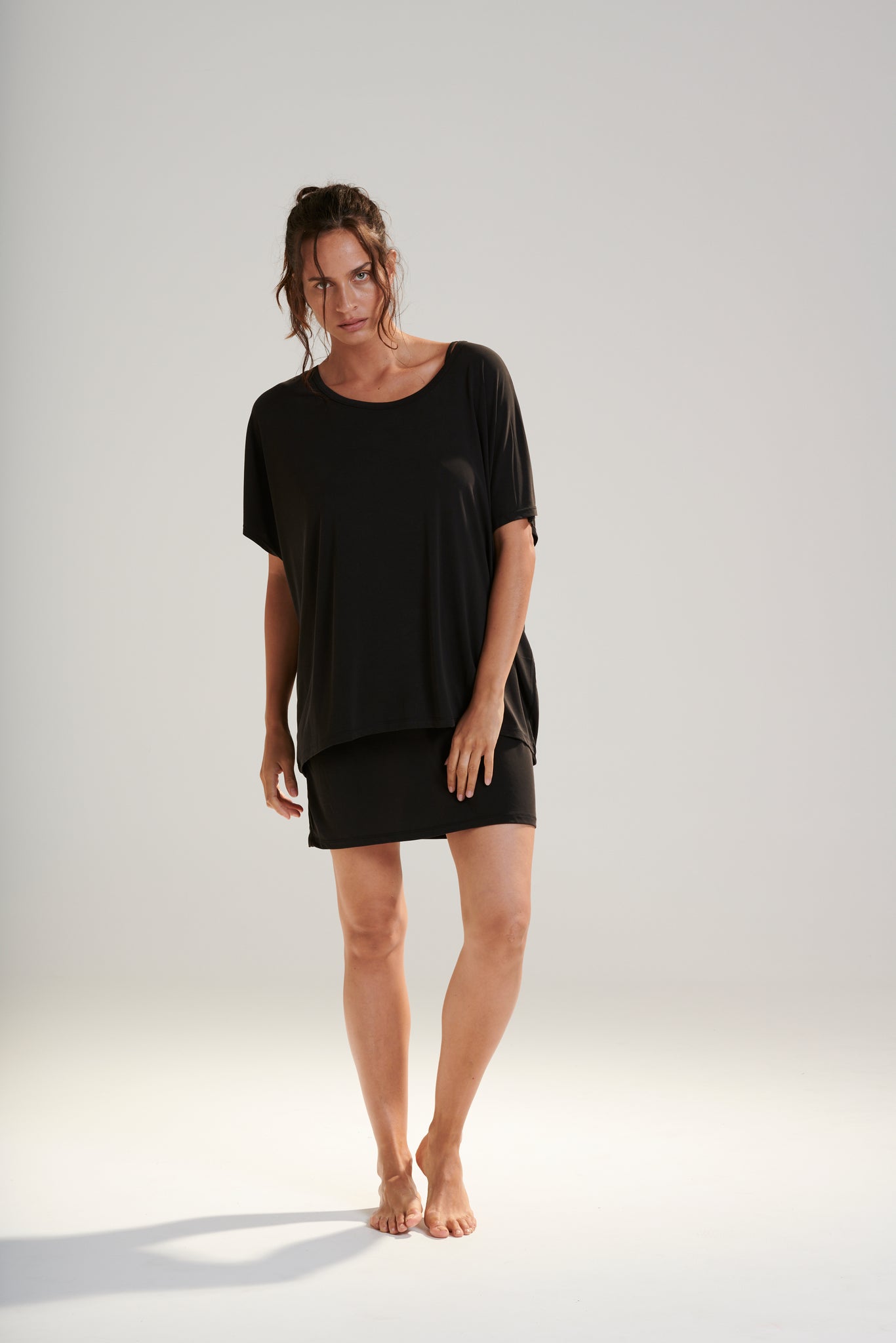 40% OFF our Hera Drape Tee Beechwood