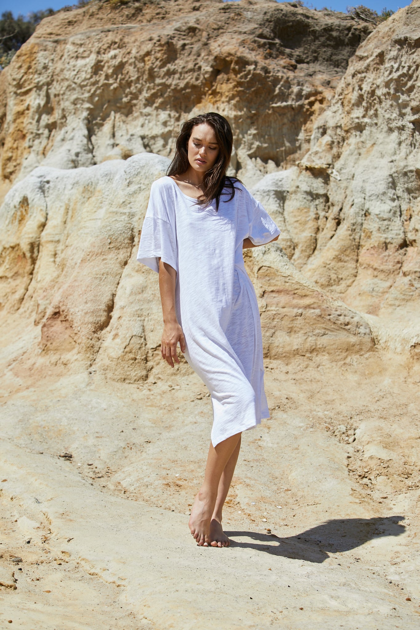 Rhea Tee Dress - Pure Organic Cotton