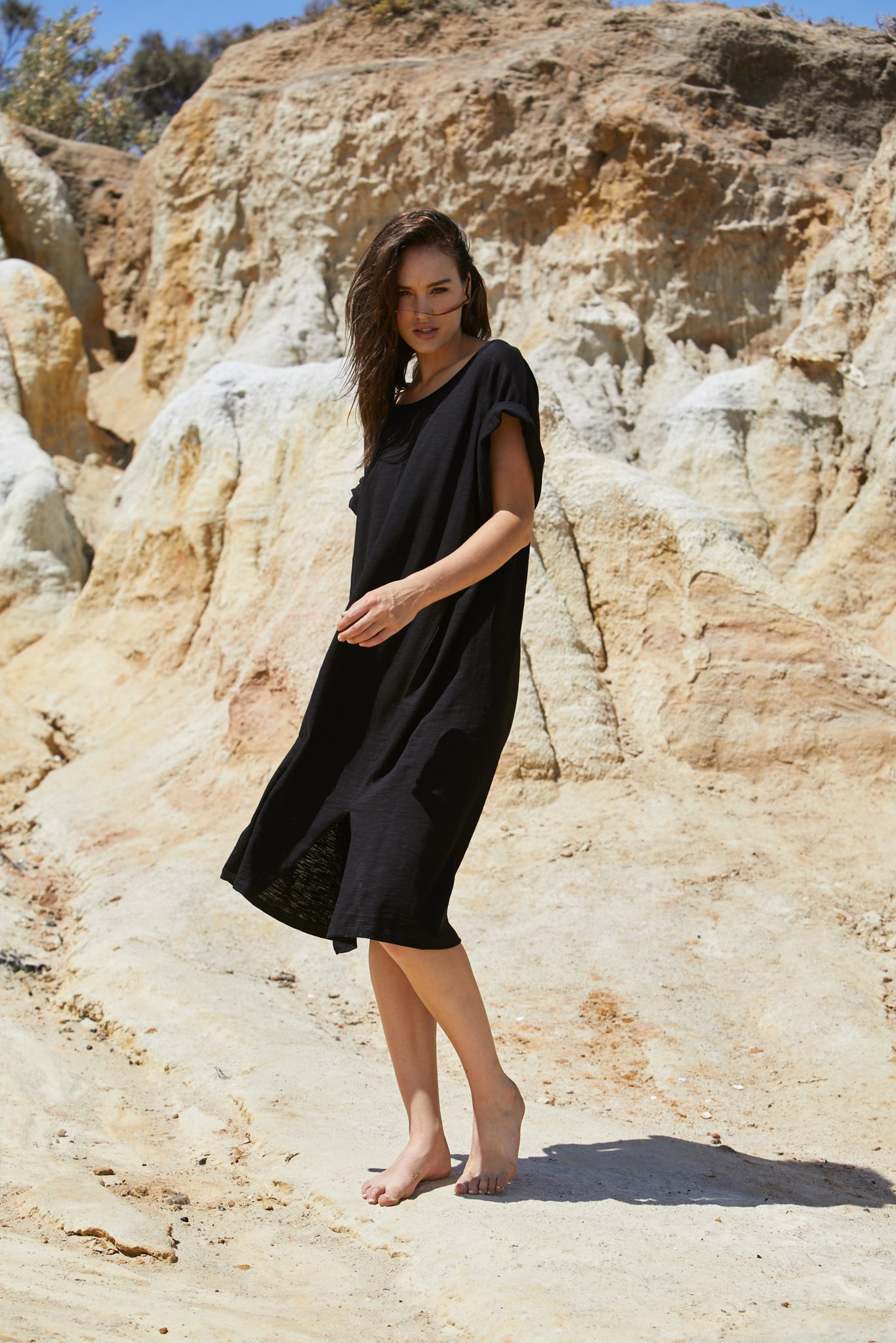 Rhea Tee Dress - Pure Organic Cotton