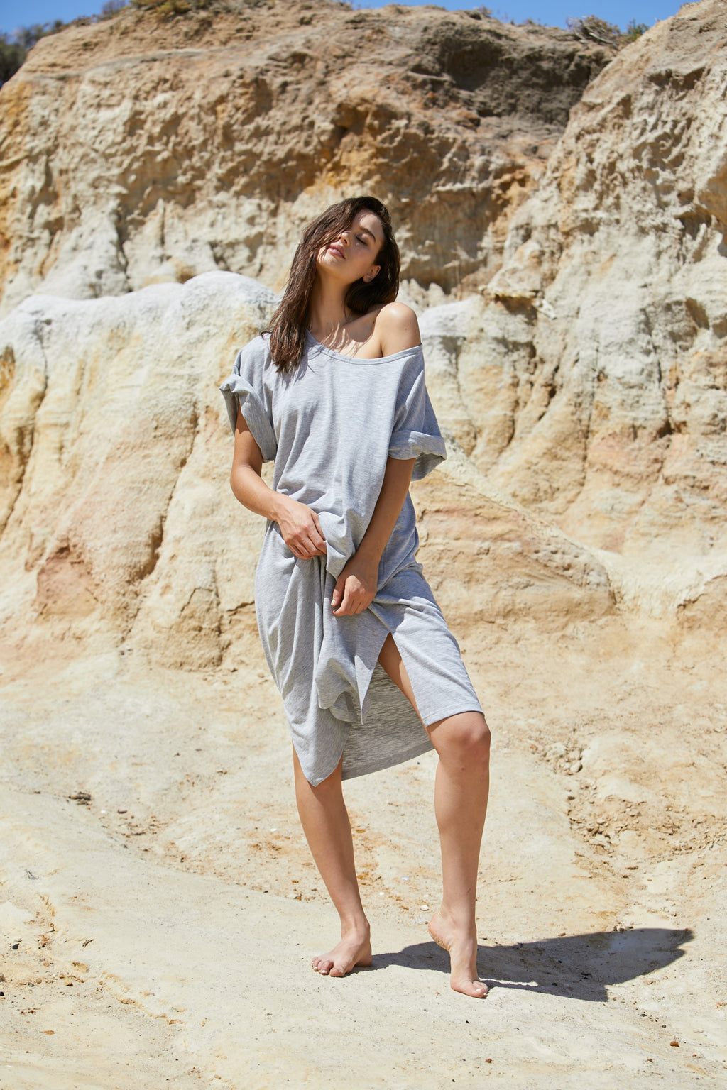 Rhea Tee Dress - Pure Organic Cotton