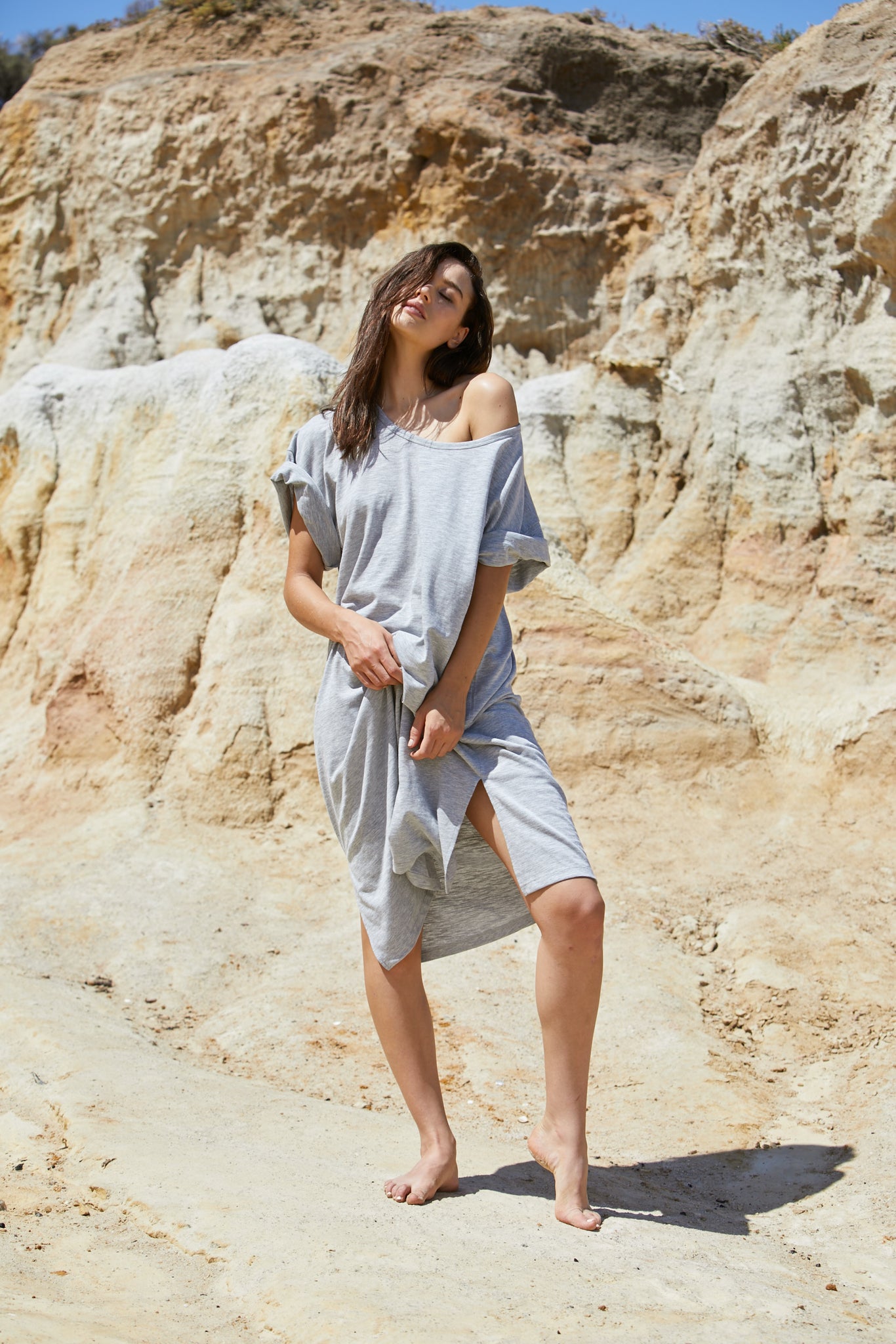 Rhea Tee Dress - Pure Organic Cotton