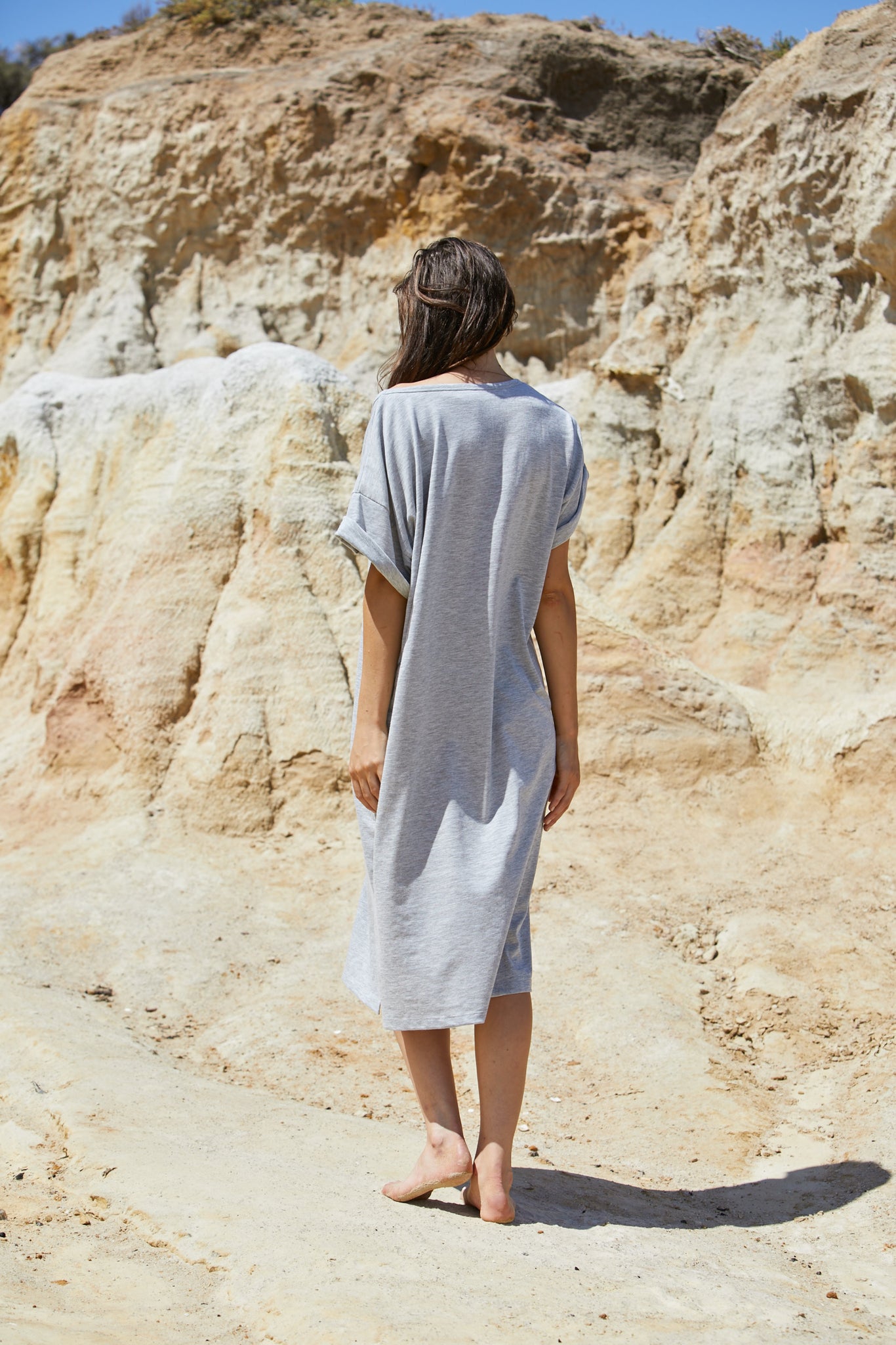 Rhea Tee Dress - Pure Organic Cotton