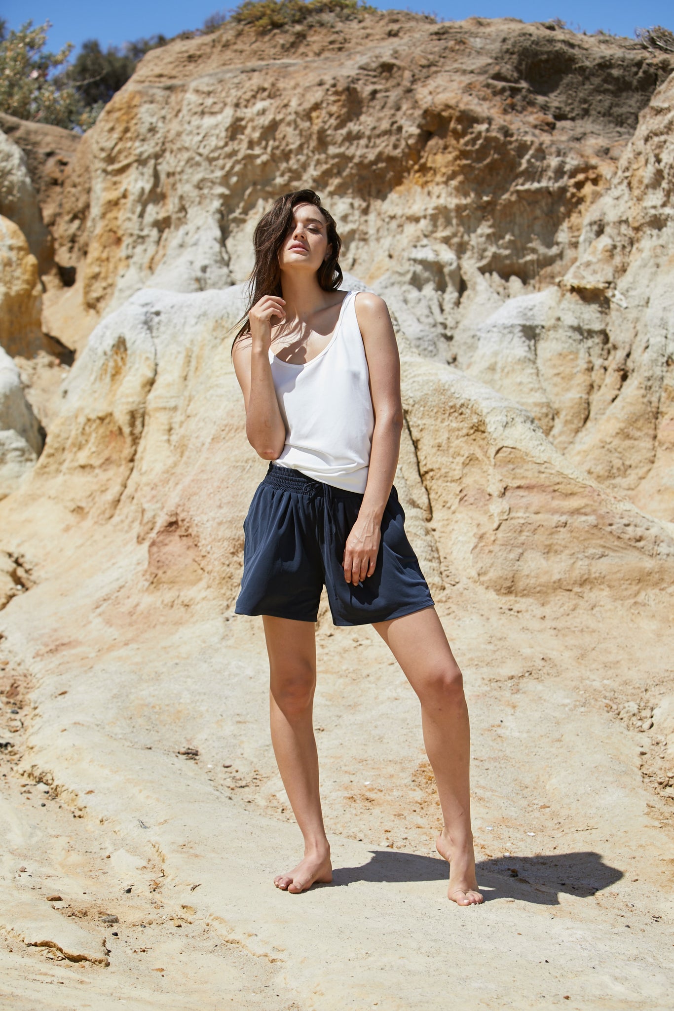 25%OFF our Apollo Short - Sand Washed Modal Beechwood