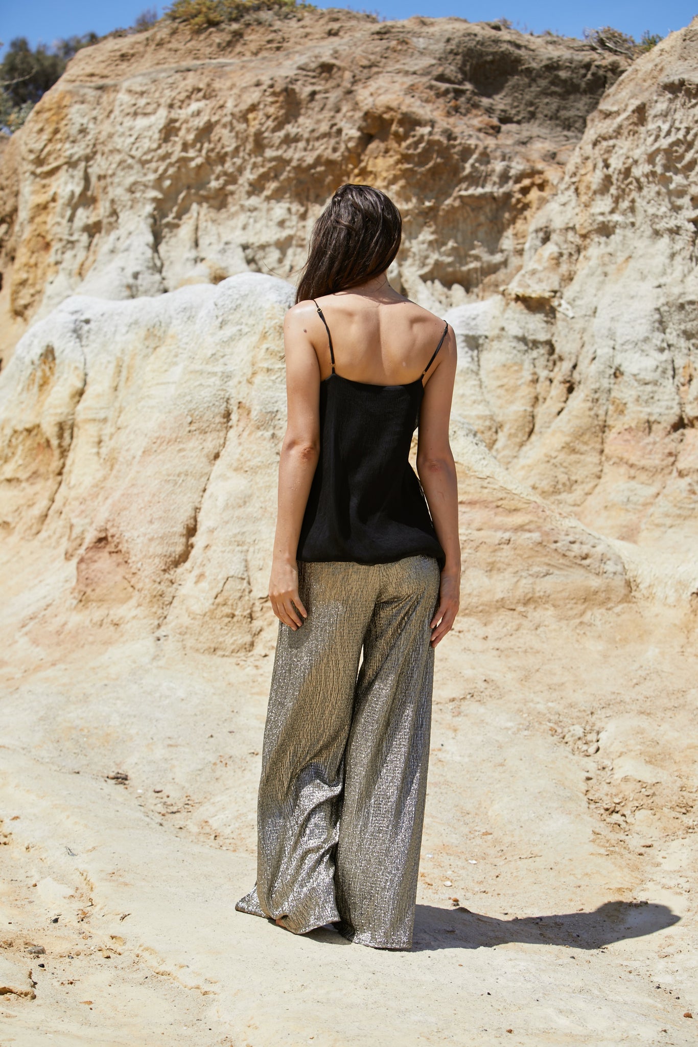 Isla Petal Cami - Pure Silk Yoryu