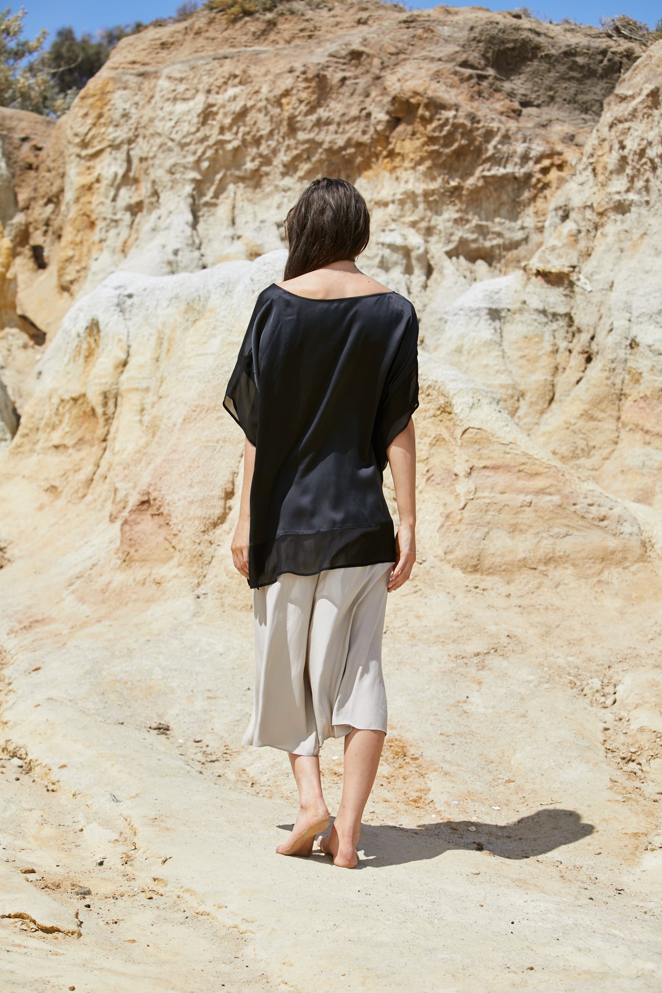 Asherah Top - Crepe de Chine