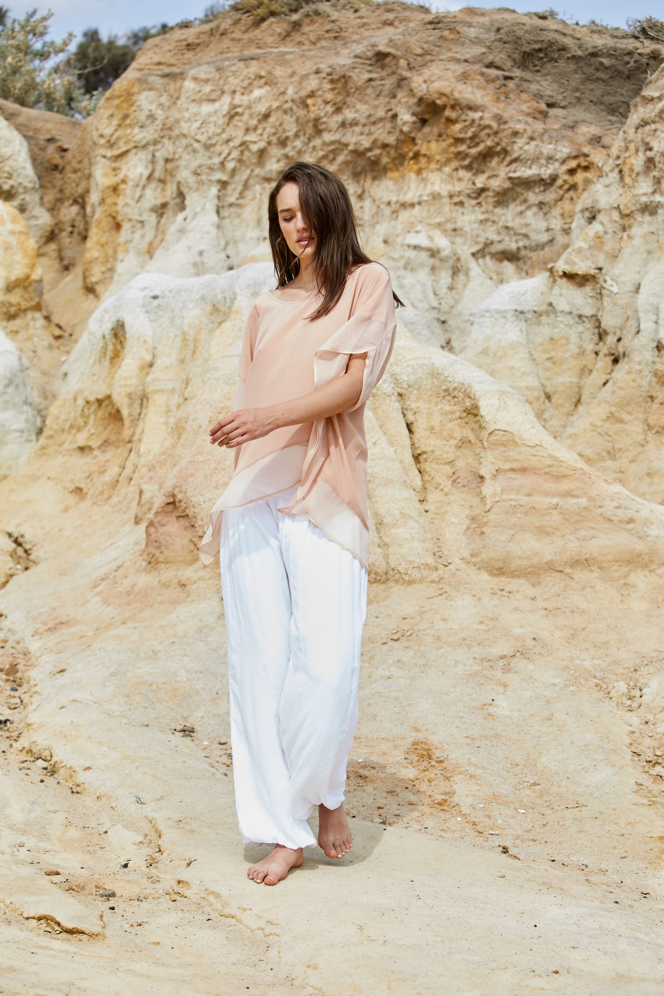 Asherah Top - Crepe de Chine