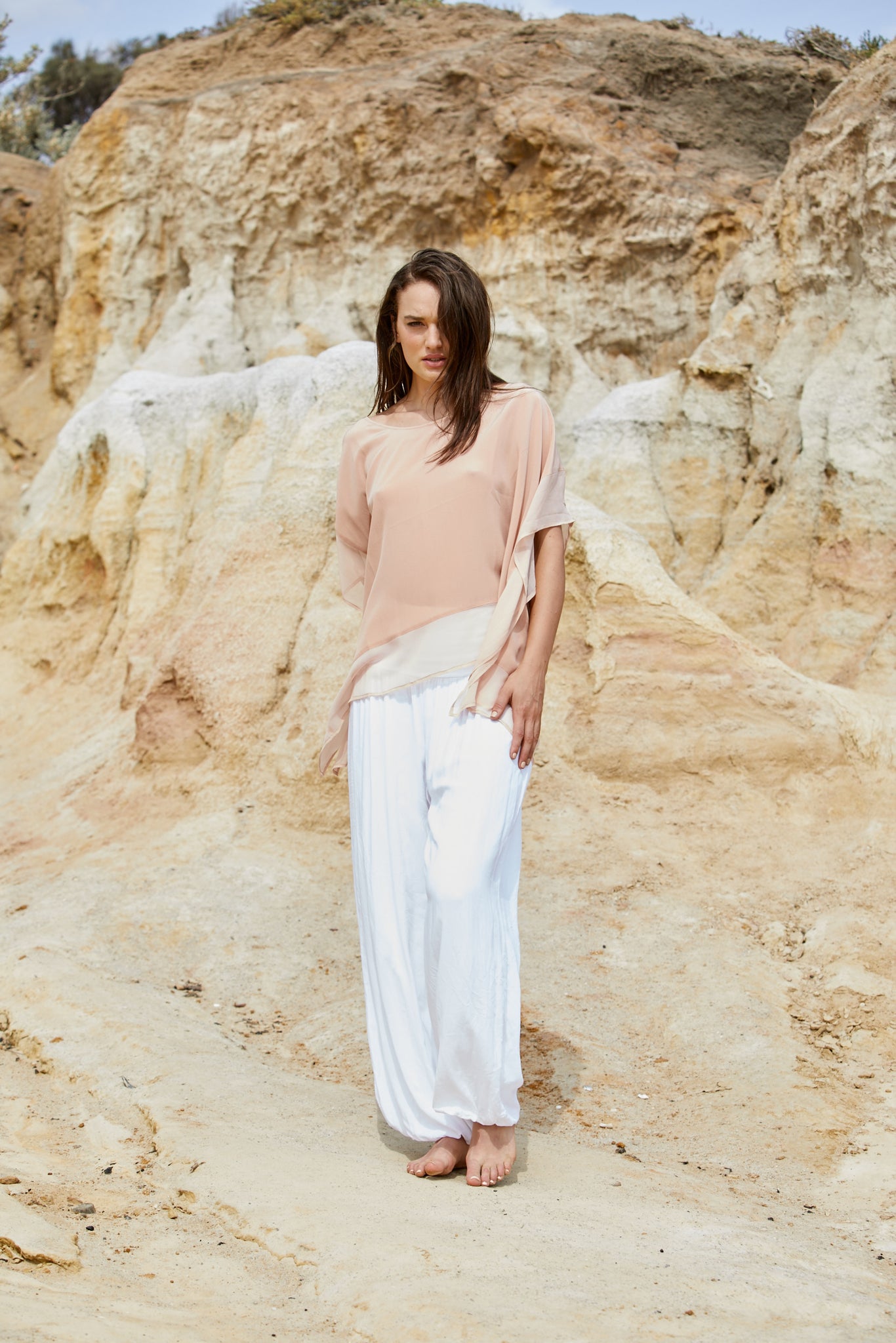 Asherah Top - Crepe de Chine