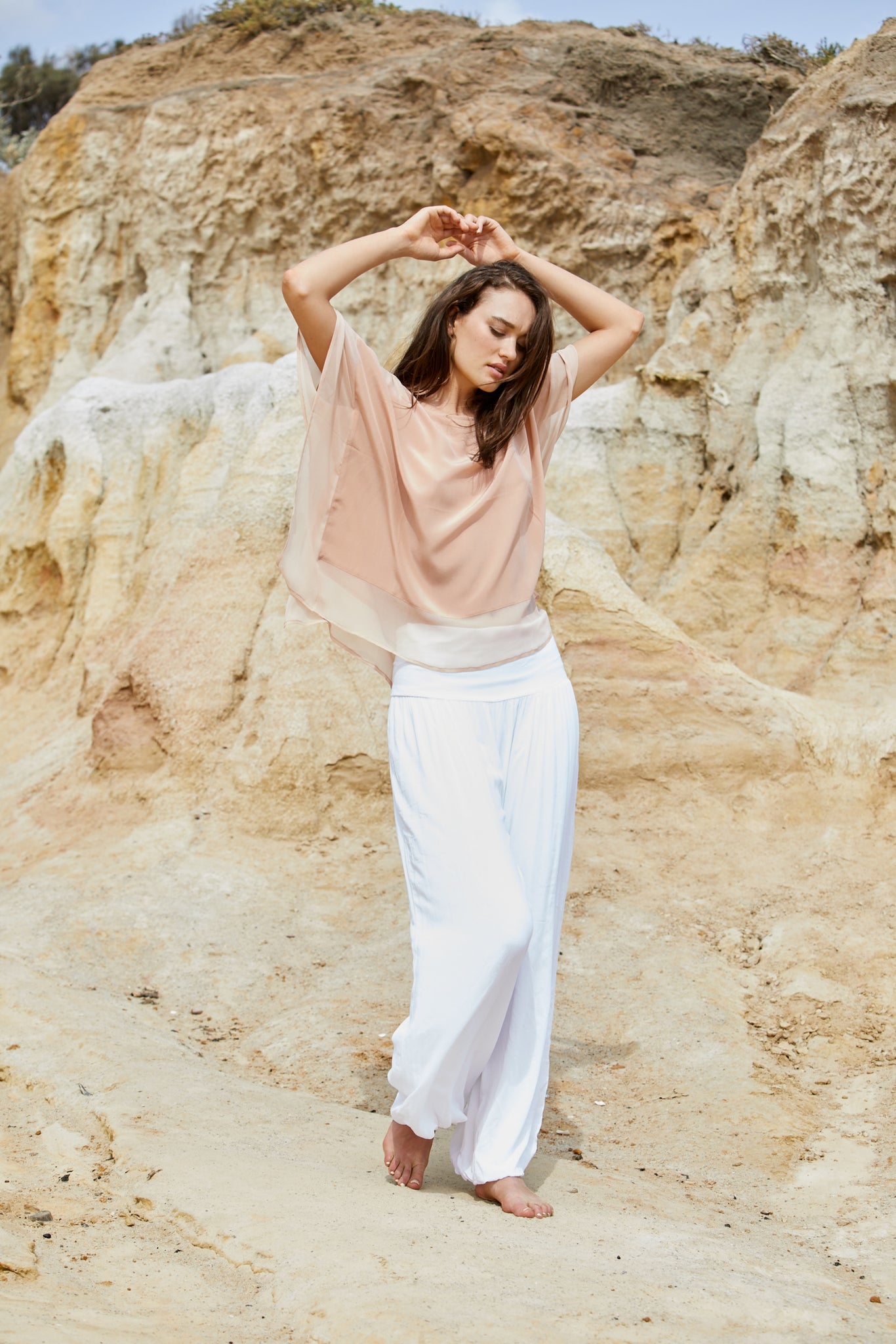 Asherah Top - Crepe de Chine