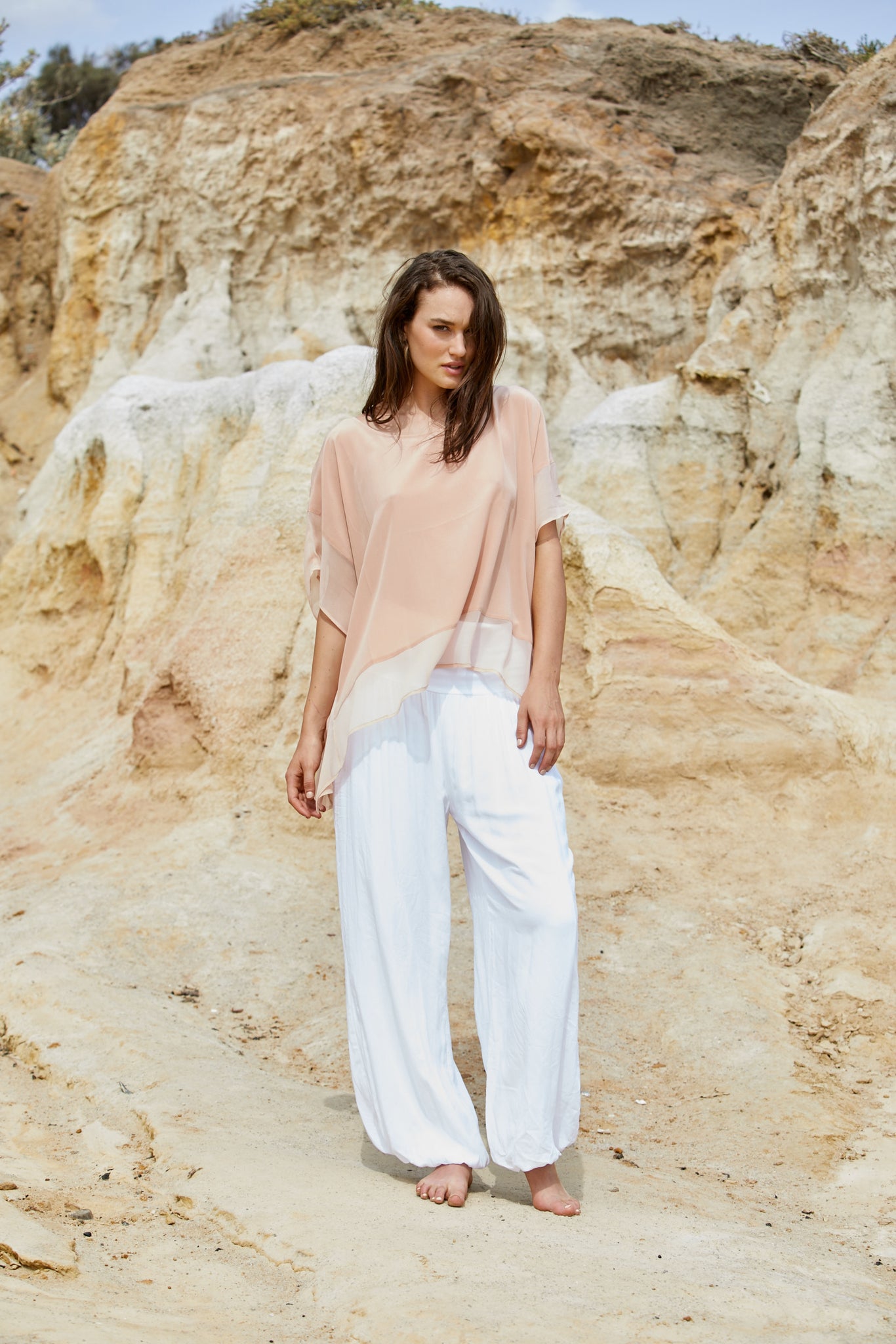 Asherah Top - Crepe de Chine