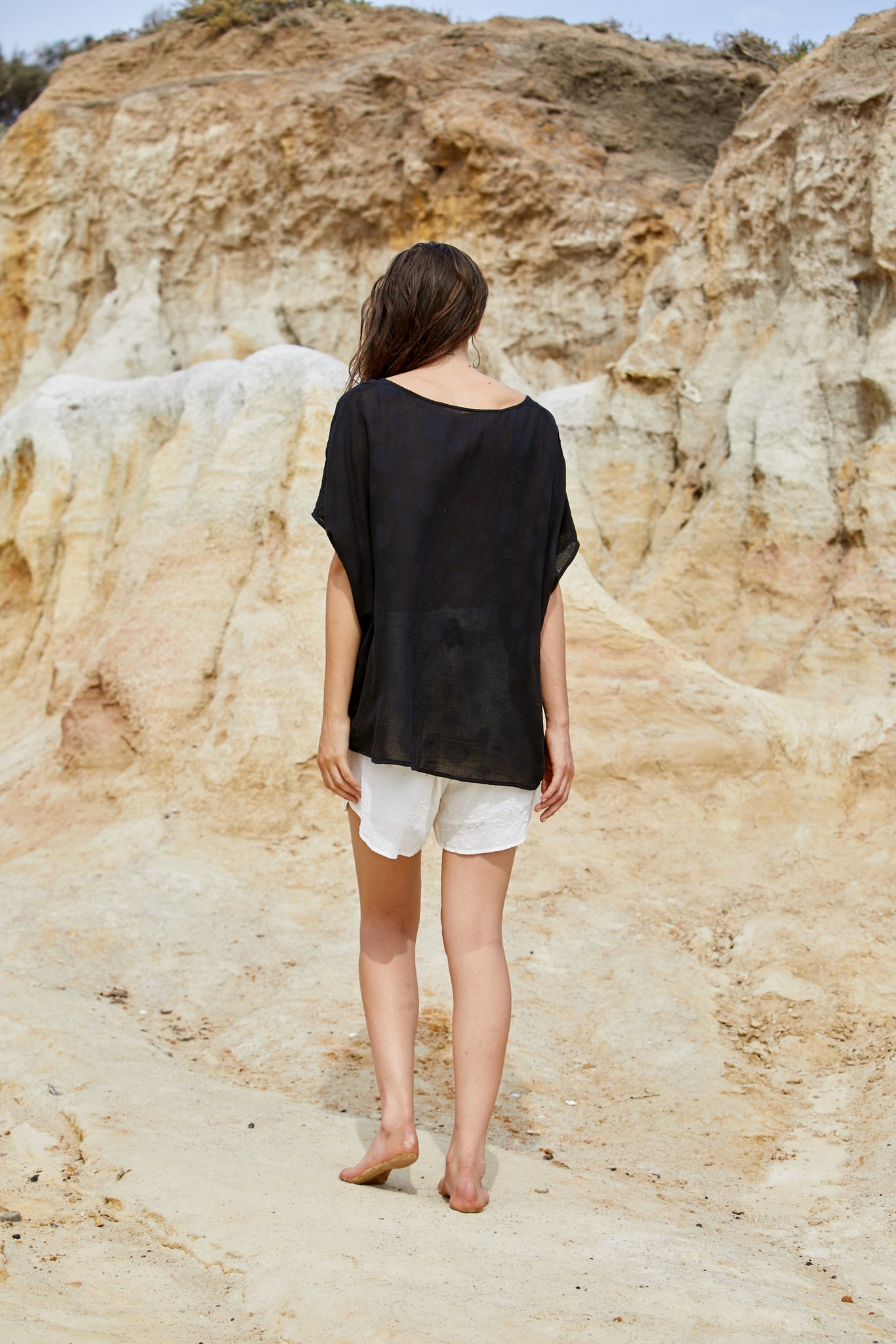 Elpis Top - Pure Cotton Jacquard
