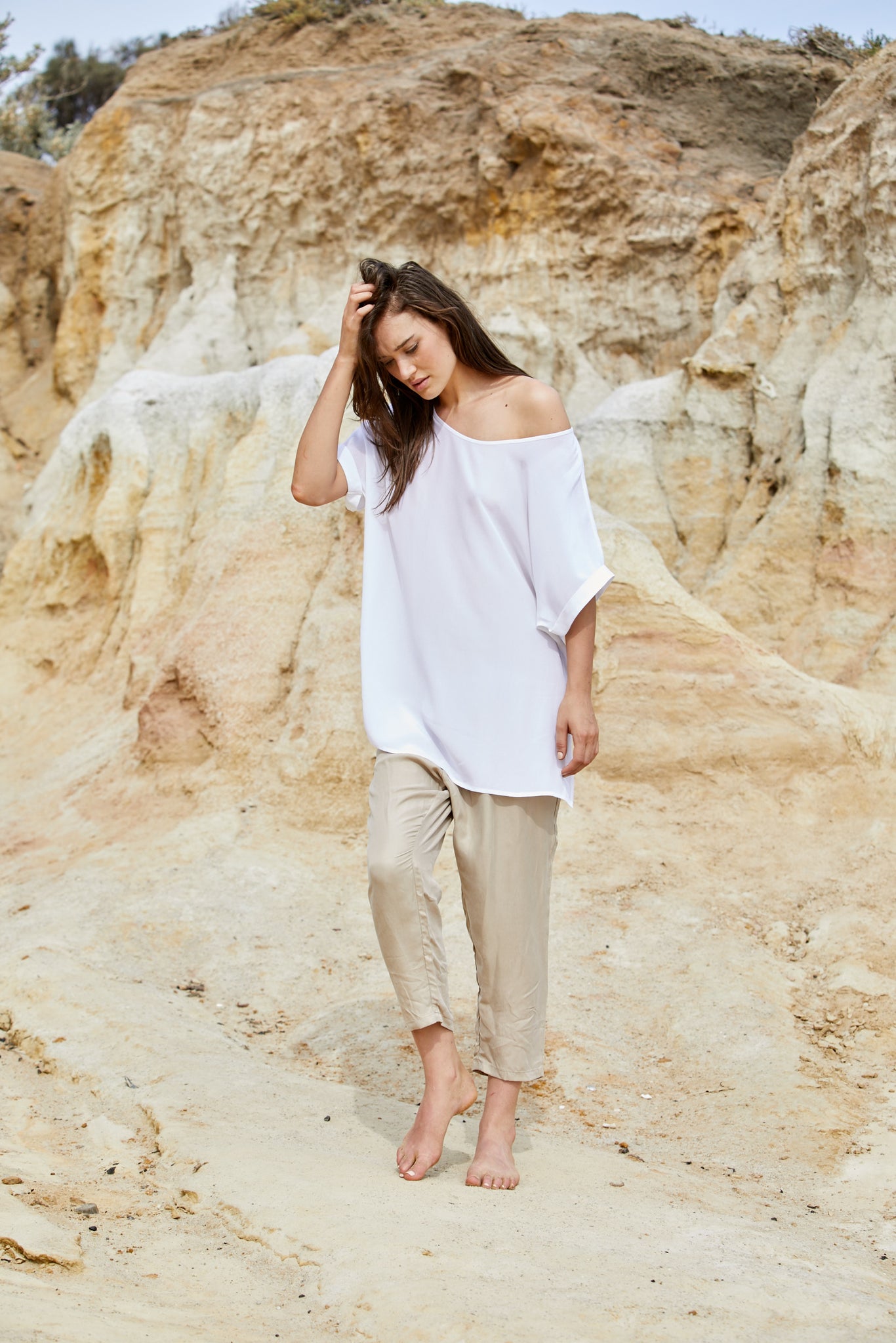 Lorien Top - Pure Crepe de Chine
