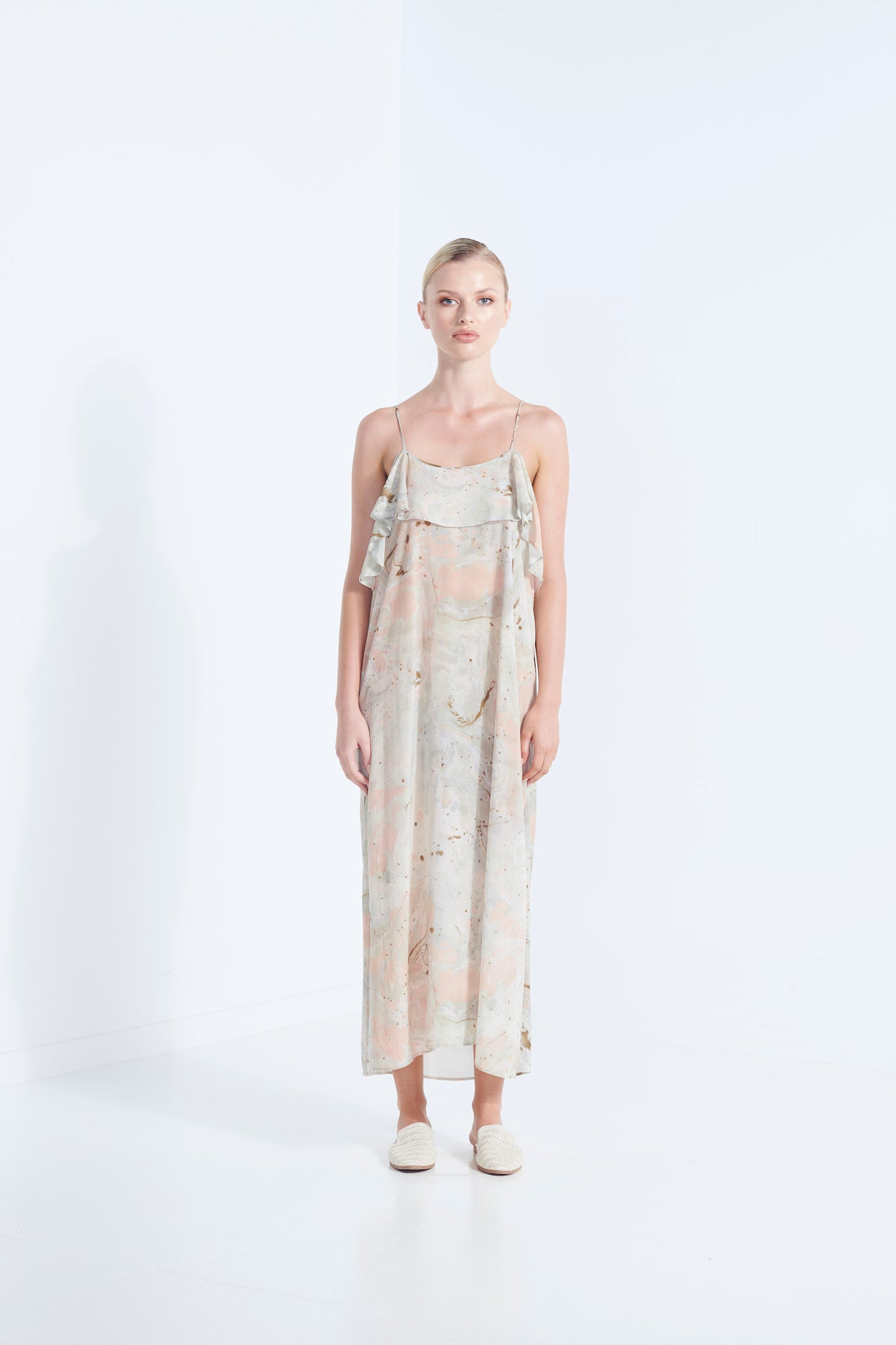 ATLANTIS SILK DRESS 40%OFF