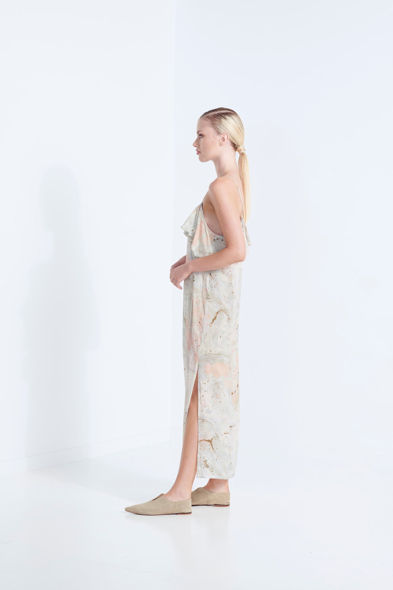 ATLANTIS SILK DRESS 40%OFF