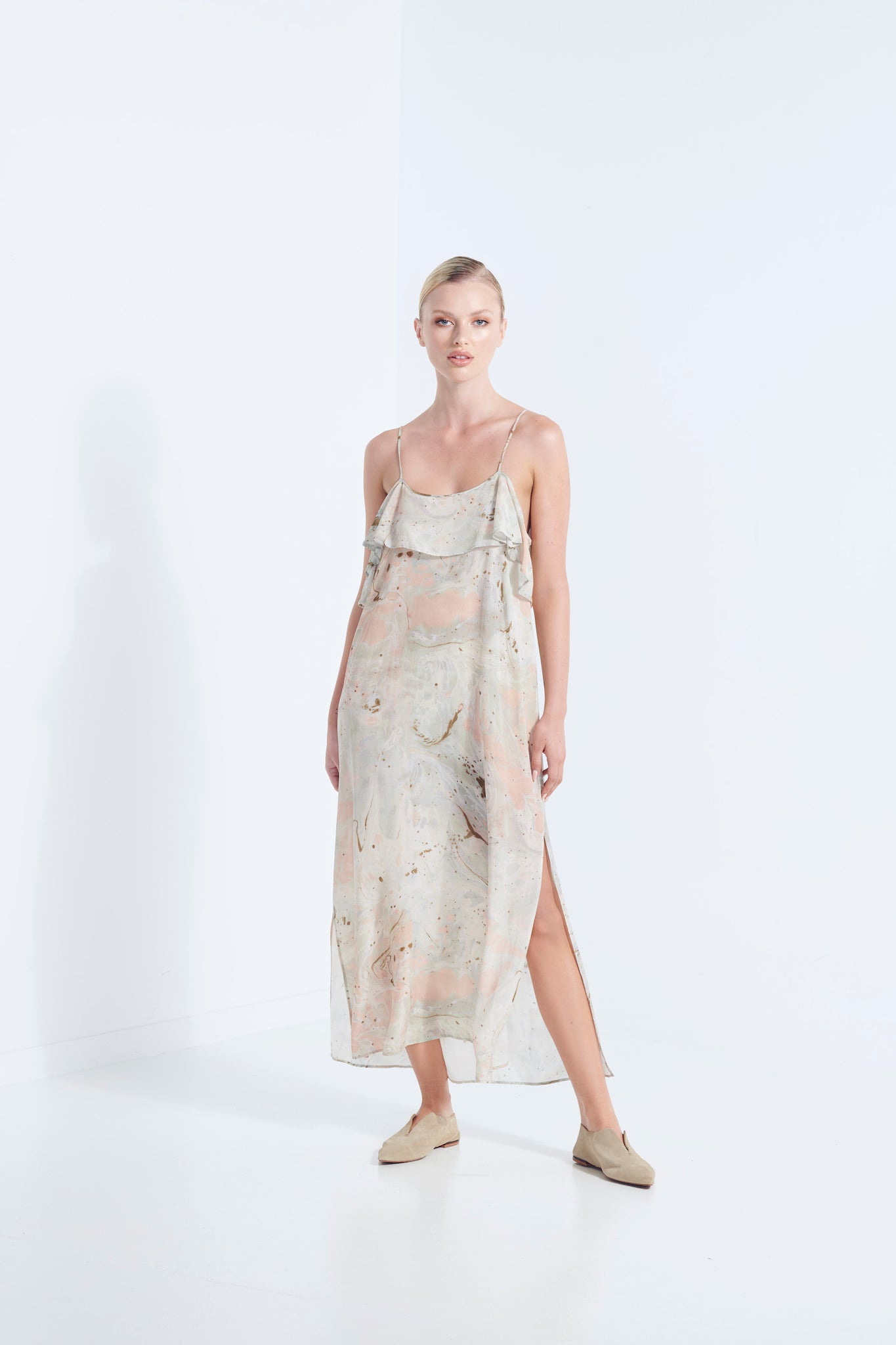 ATLANTIS SILK DRESS 40%OFF