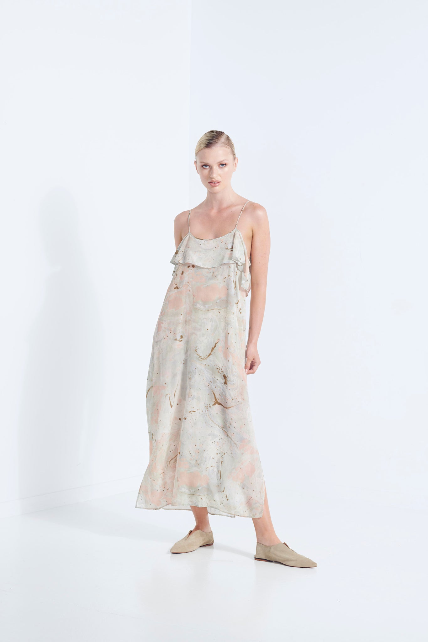 ATLANTIS SILK DRESS 40%OFF