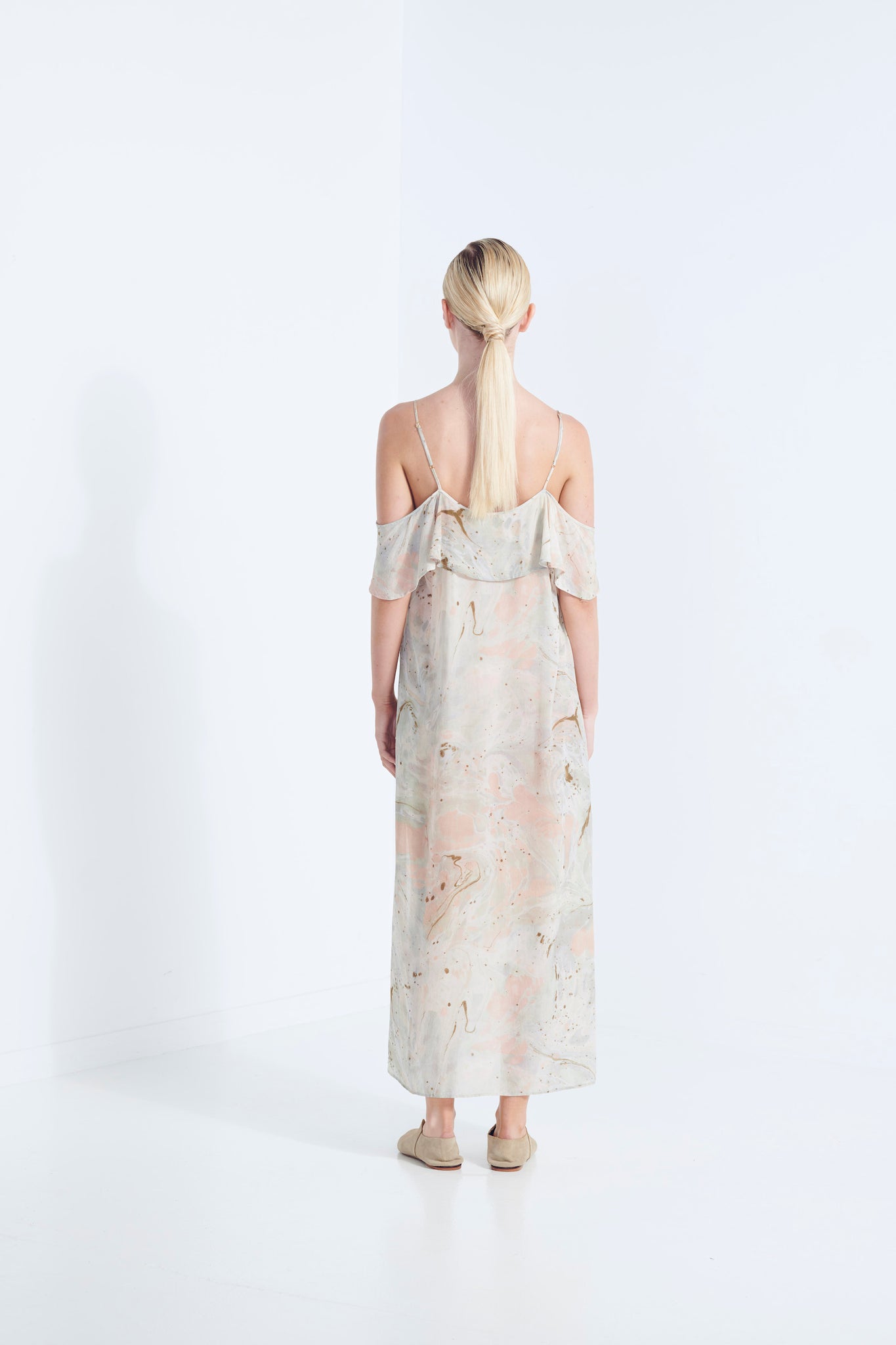 ATLANTIS SILK DRESS 40%OFF