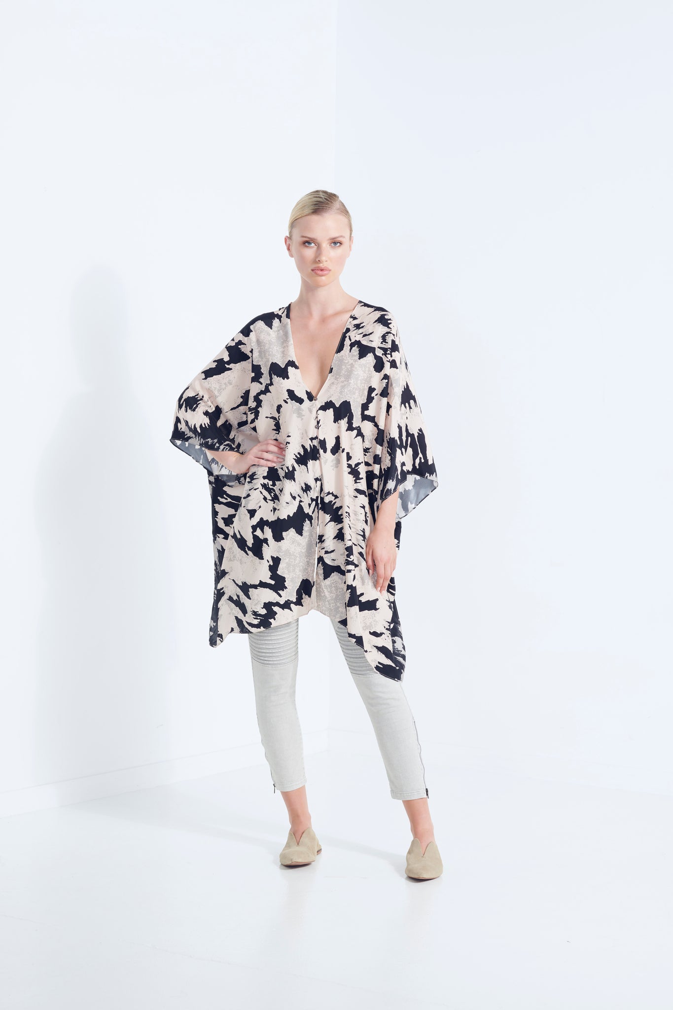 ZOETIC SILK KITE TOP 40%OFF