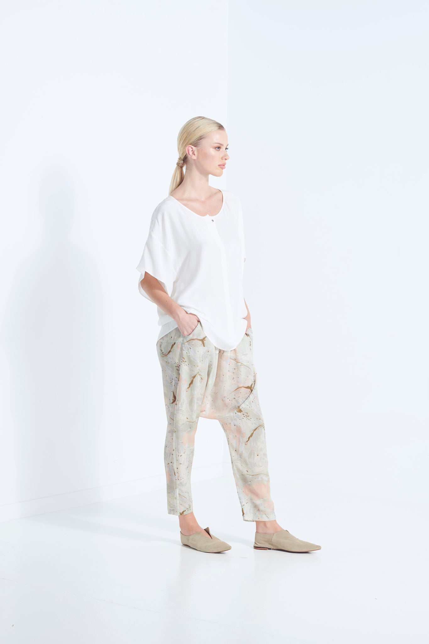 ATANTIS SILK PANT 40%OFF