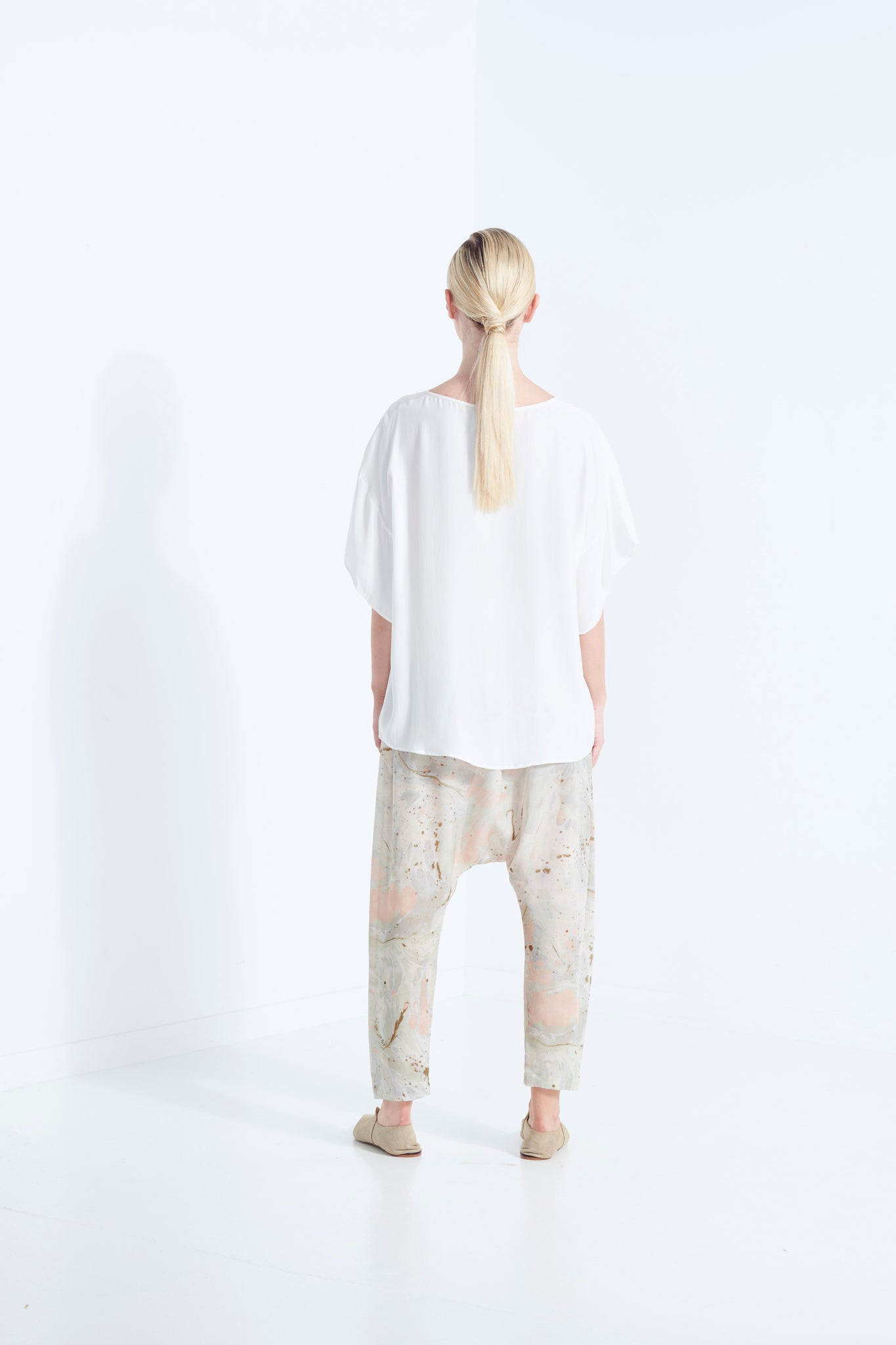 APHRODITE SILK TEE 40%OFF