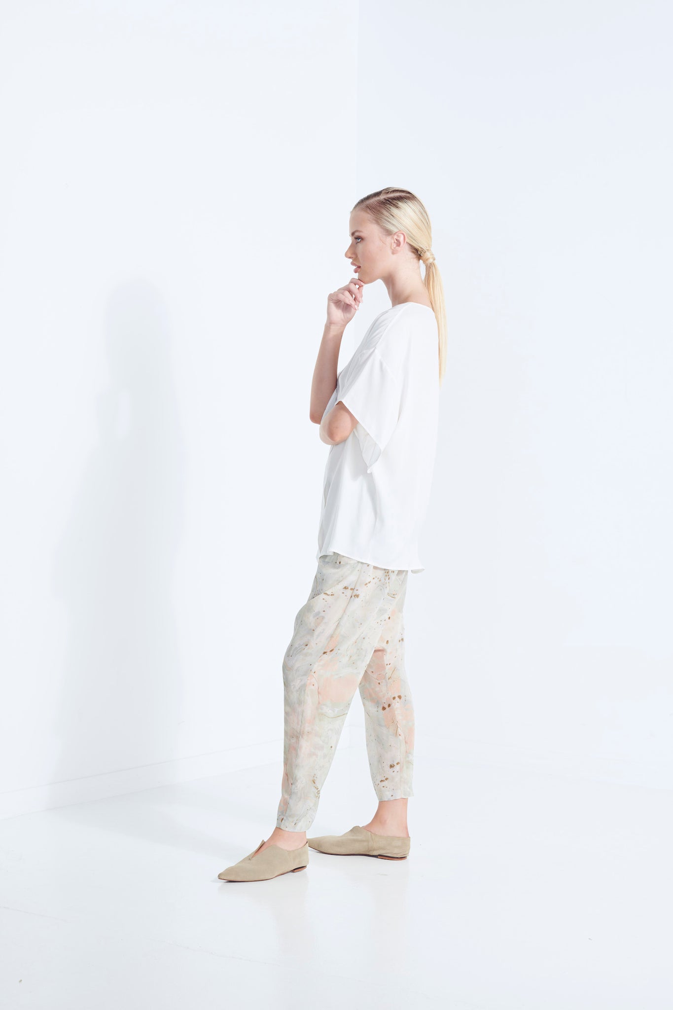 ATANTIS SILK PANT 40%OFF