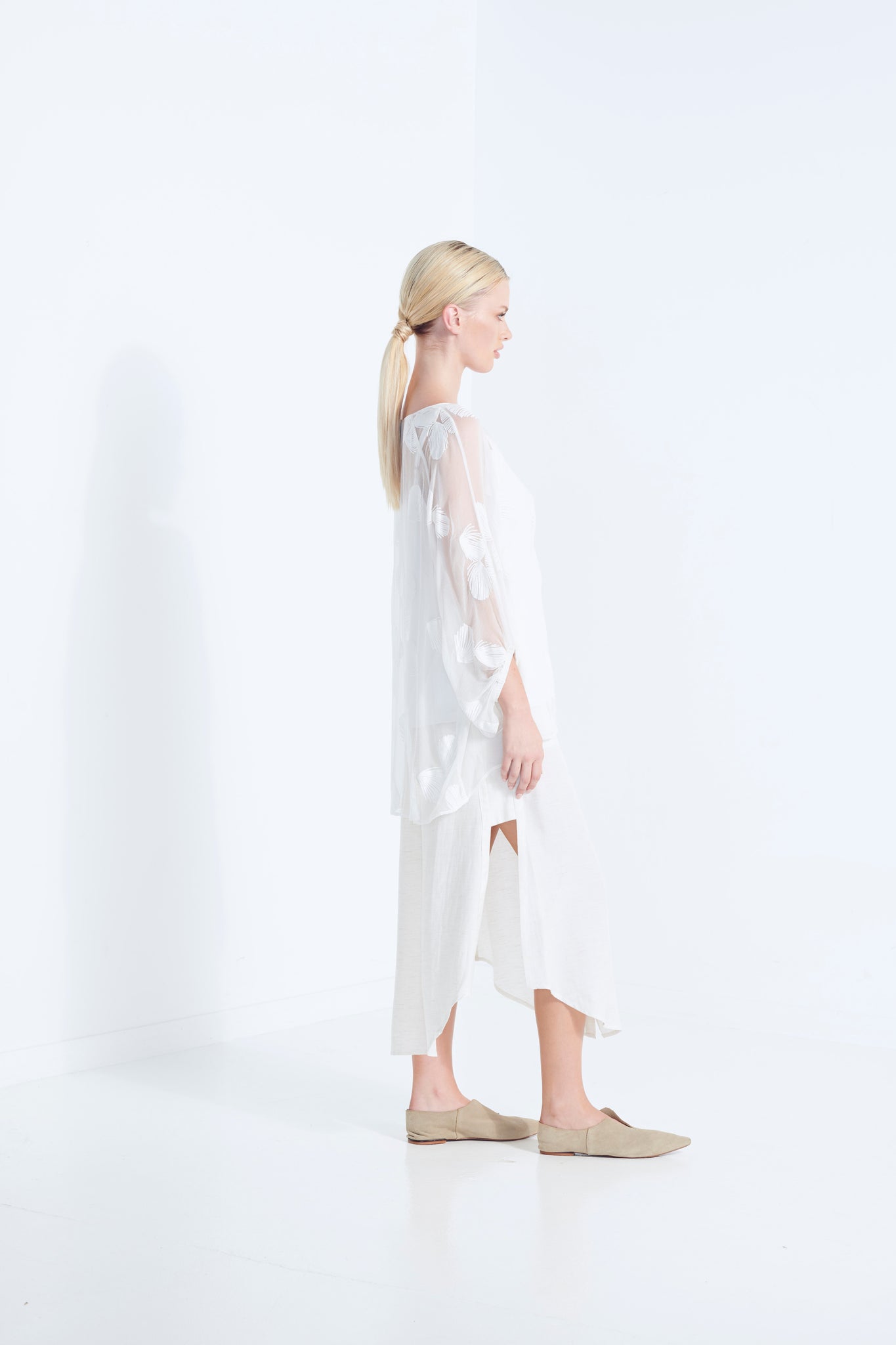 CONQUILLE SILK BLOUSE 40%OFF