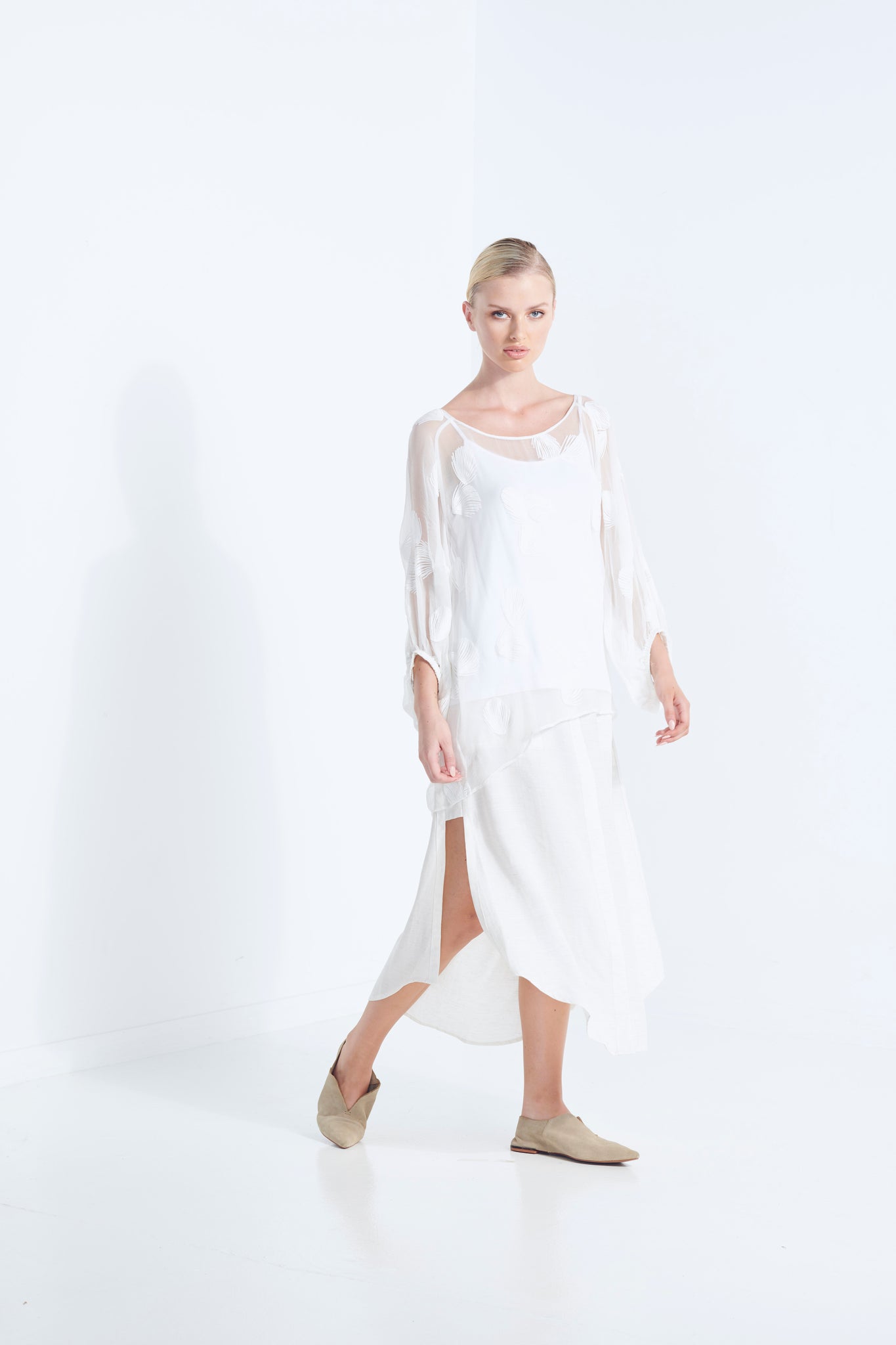 CONQUILLE SILK BLOUSE 40%OFF