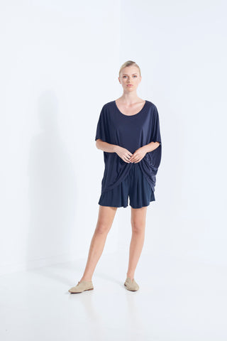 40%OFF our HERA DRAPE T SHIRT SANDWASHED MODAL BEECHWOOD