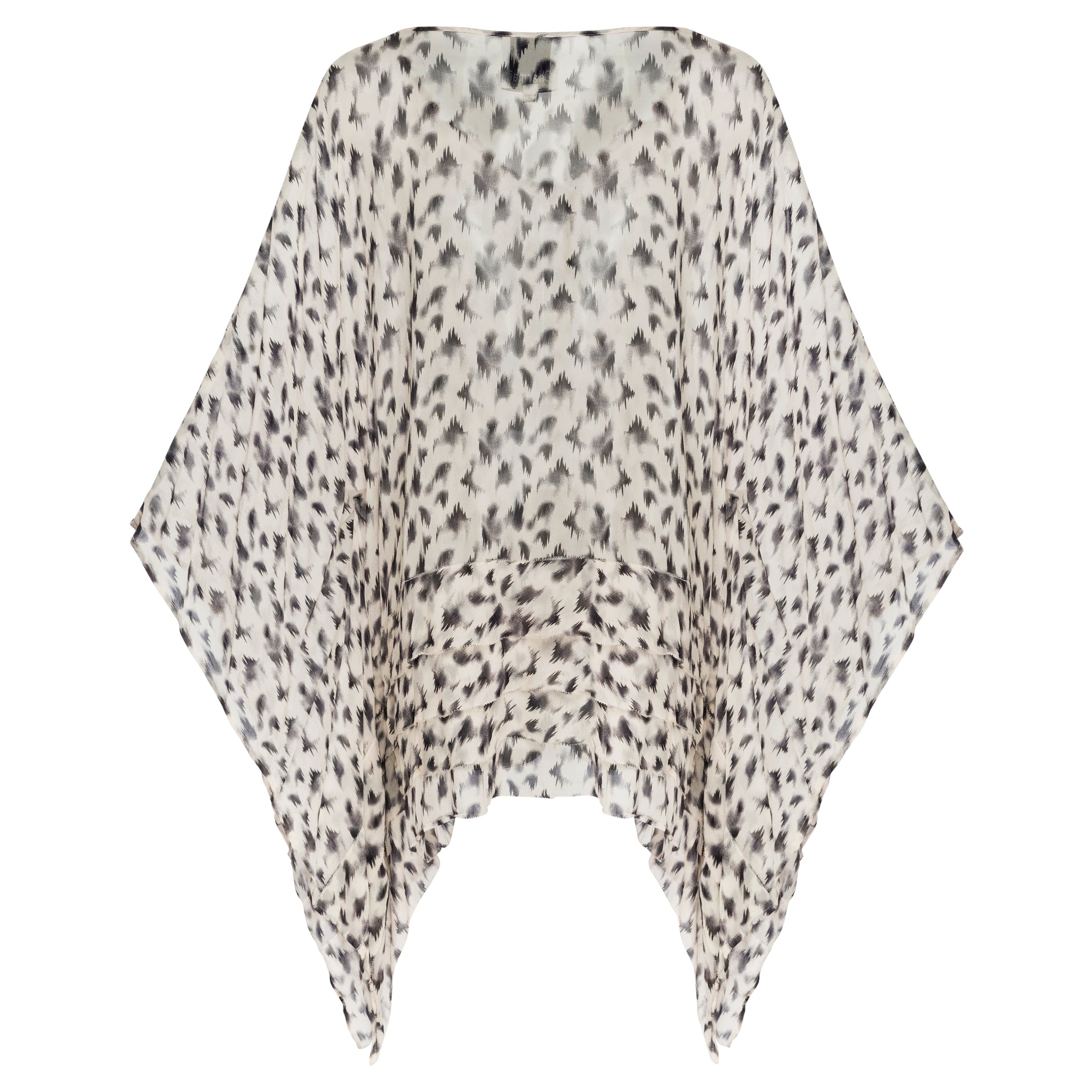 Lash Kameez Top - Pure Reconstituted Viscose Pebble Georgette
