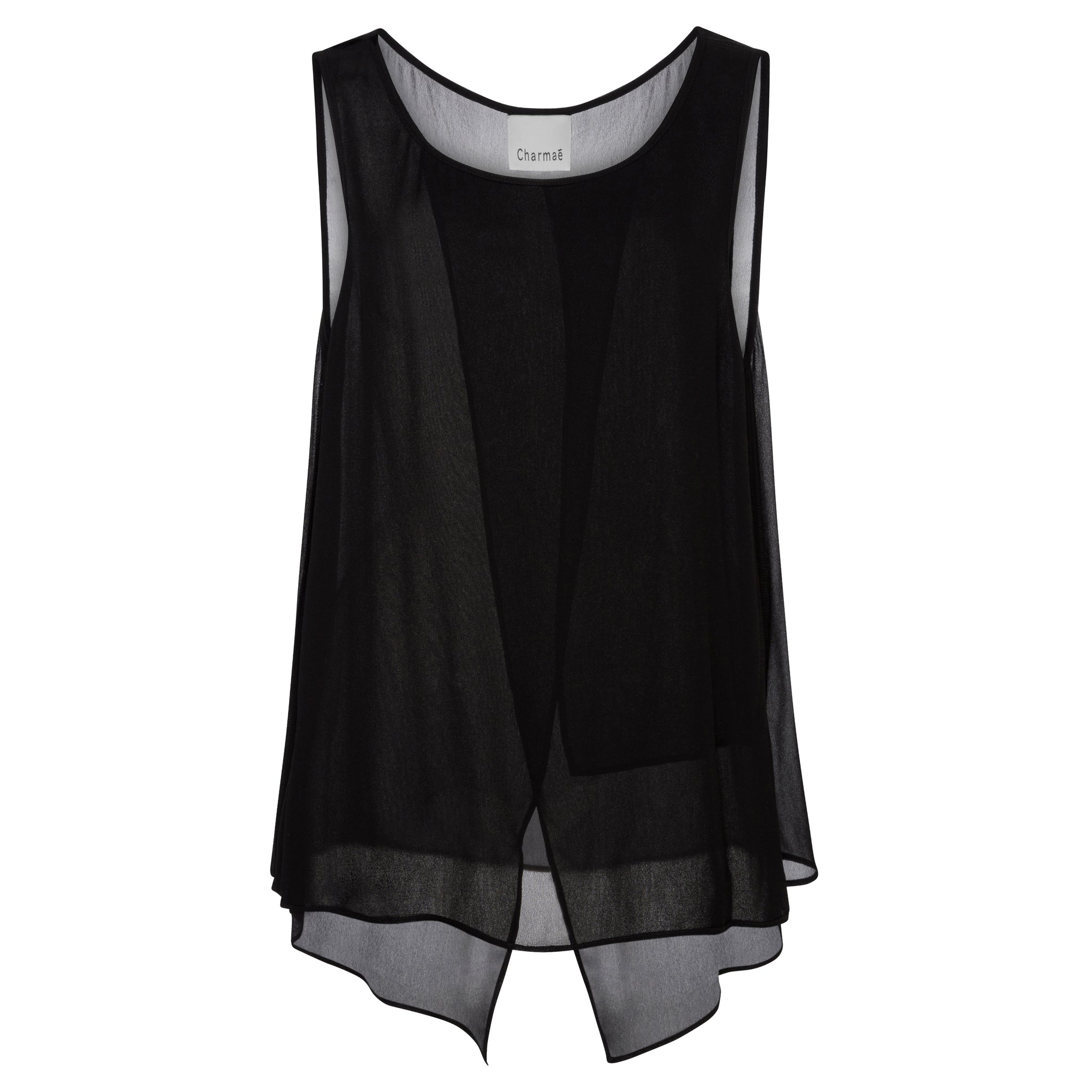 Zana Layer Tank - Pure Silk Georgette