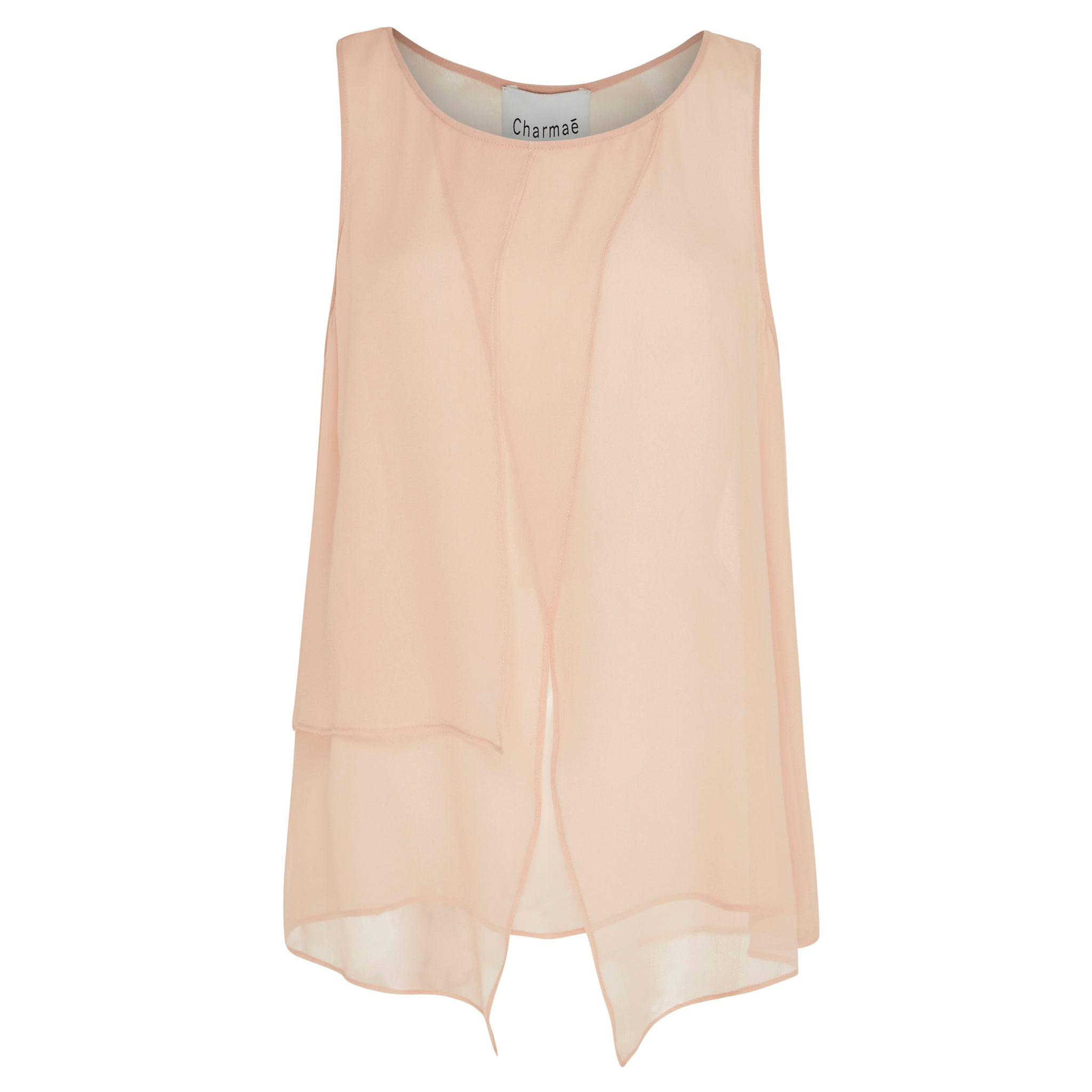 Zana Layer Tank - Pure Silk Georgette